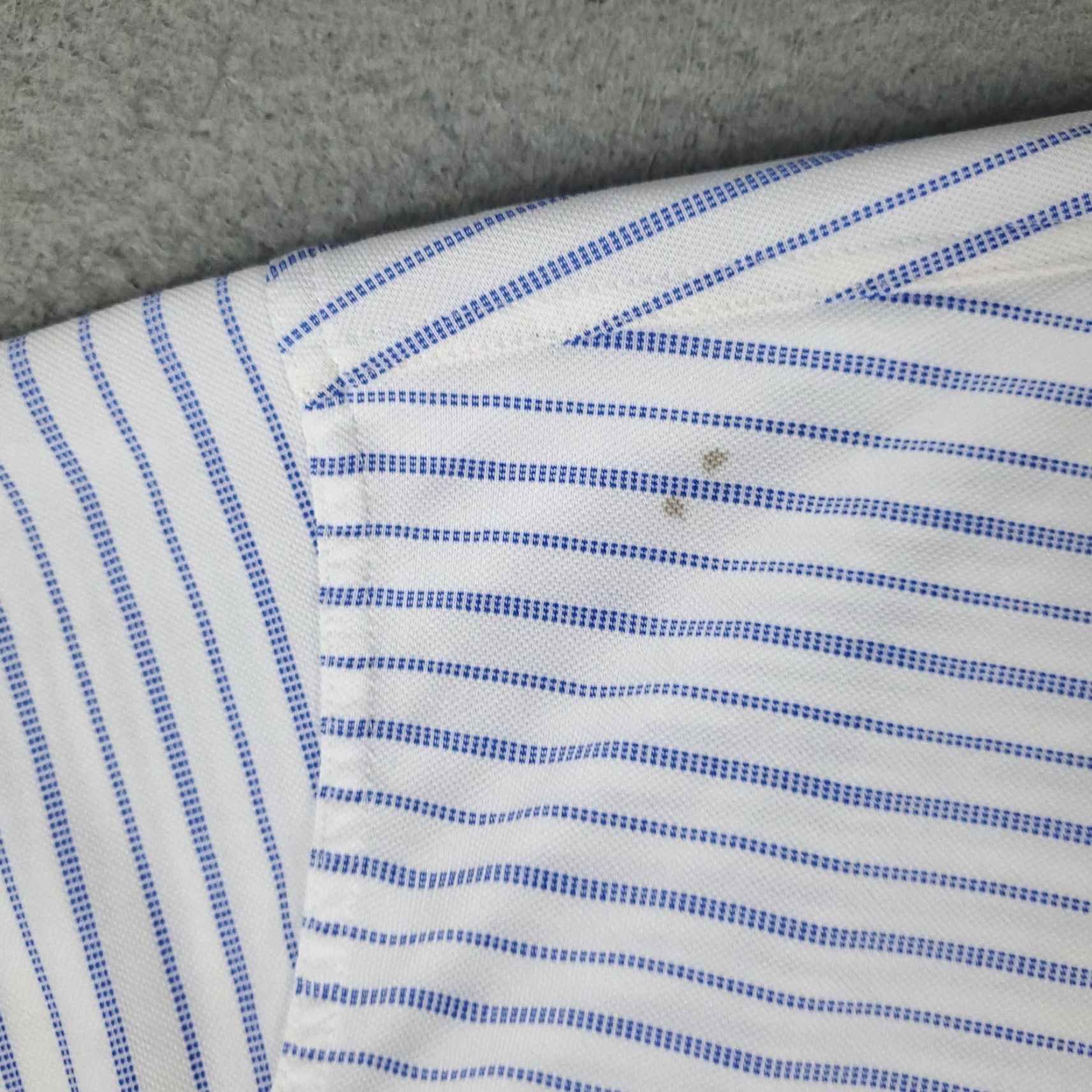 Nike Nike Polo Shirt Mens 2XL Blue Striped Swoosh Golf Casual Short Sleeve Shirt Size US XXL / EU 58 / 5 - 3 Thumbnail