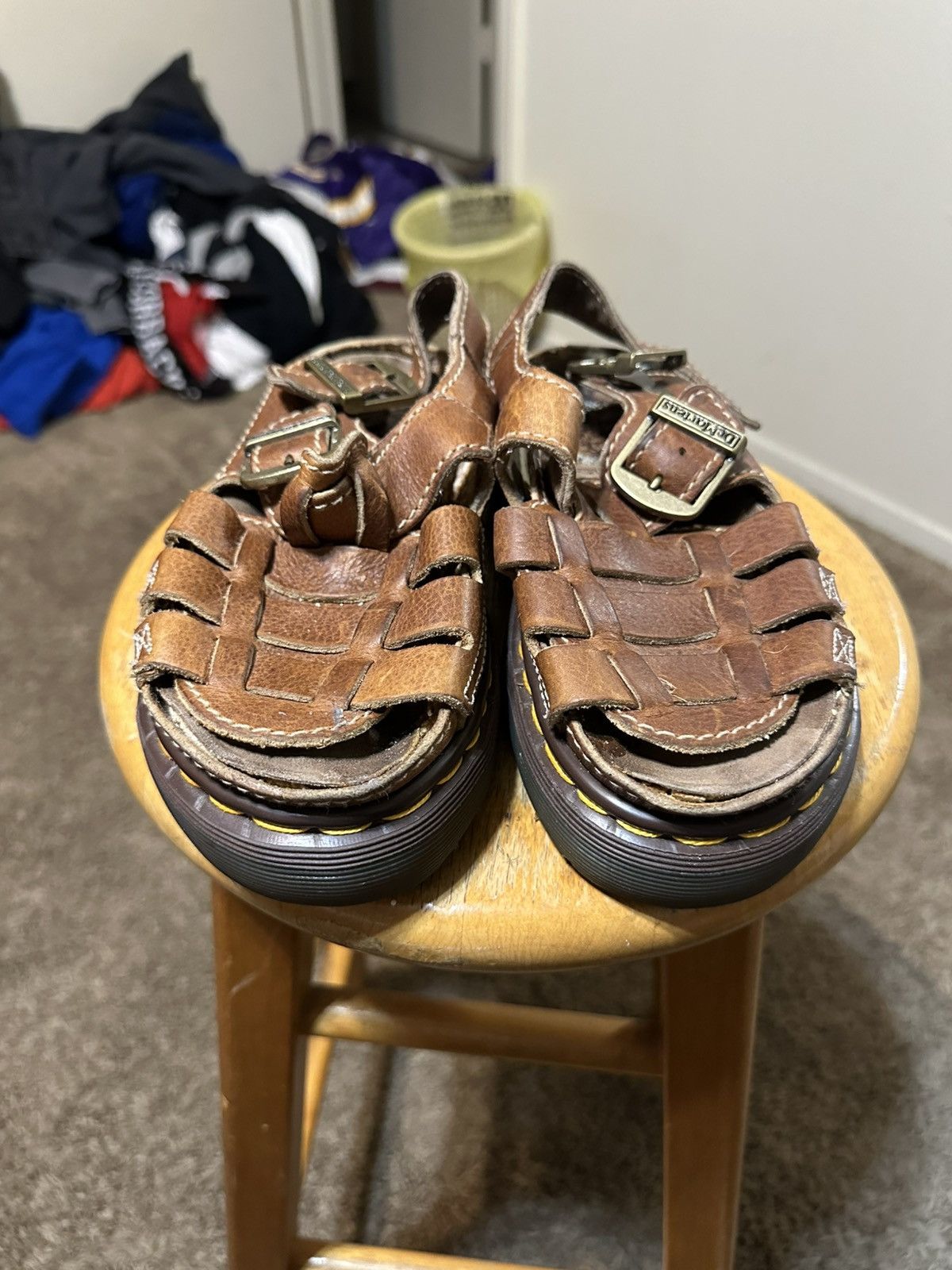 Dr. Martens Vintage Dr. Martens “fisherman brown” sandals 90s size 4 Size US 4 / IT 34 - 2 Thumbnail