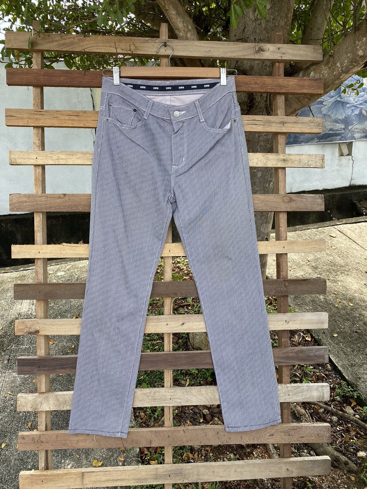 Edwin 🔥 Made in Japan 🔥❗️Vintage Edwin Checkered Pant Size US 32 / EU 48 - 2 Thumbnail