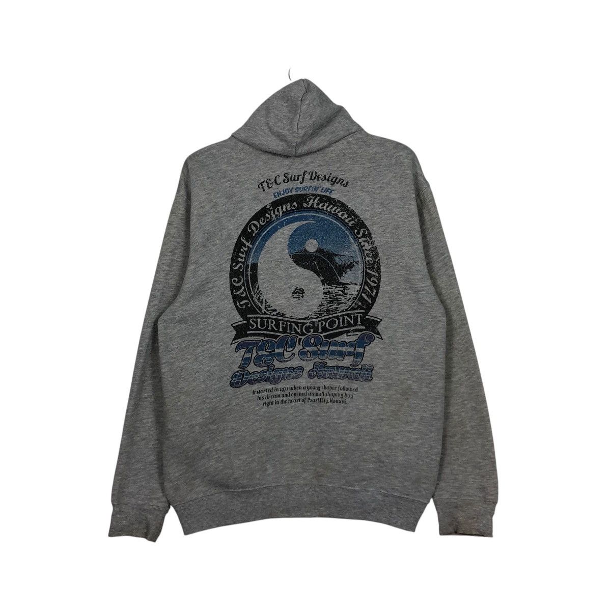 Japanese Brand 📌Vintage Zipper Hoodie Sweater T&C Surf Big Logo Size US L / EU 52-54 / 3 - 9 Thumbnail