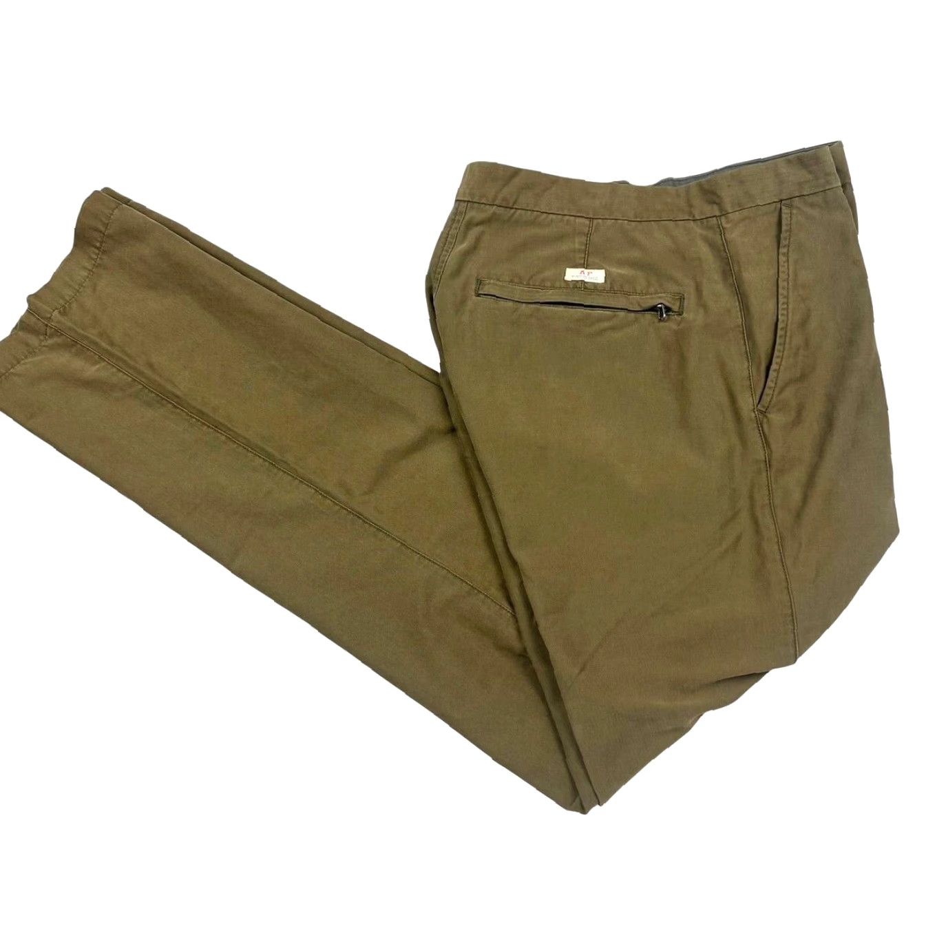 Abercrombie & Fitch VINTAGE Abercrombie & Fitch Men's Chino Pants Brown 32x31 Pants Mens Brown cotton blend 90s style Size US 32 / EU 48 - 2 Thumbnail