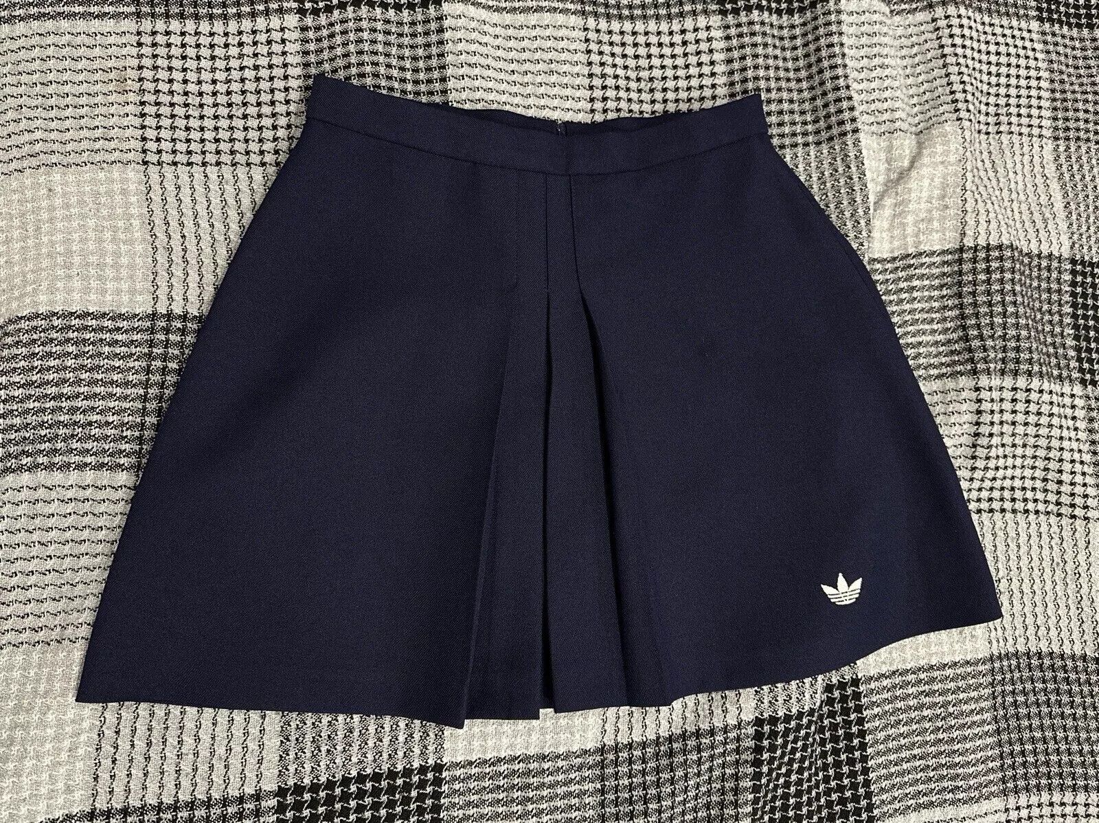 Adidas Vintage 1980s Adidas Made in West Germany Blue Skirt Size 26" / US 2 / IT 38 - 12 Thumbnail