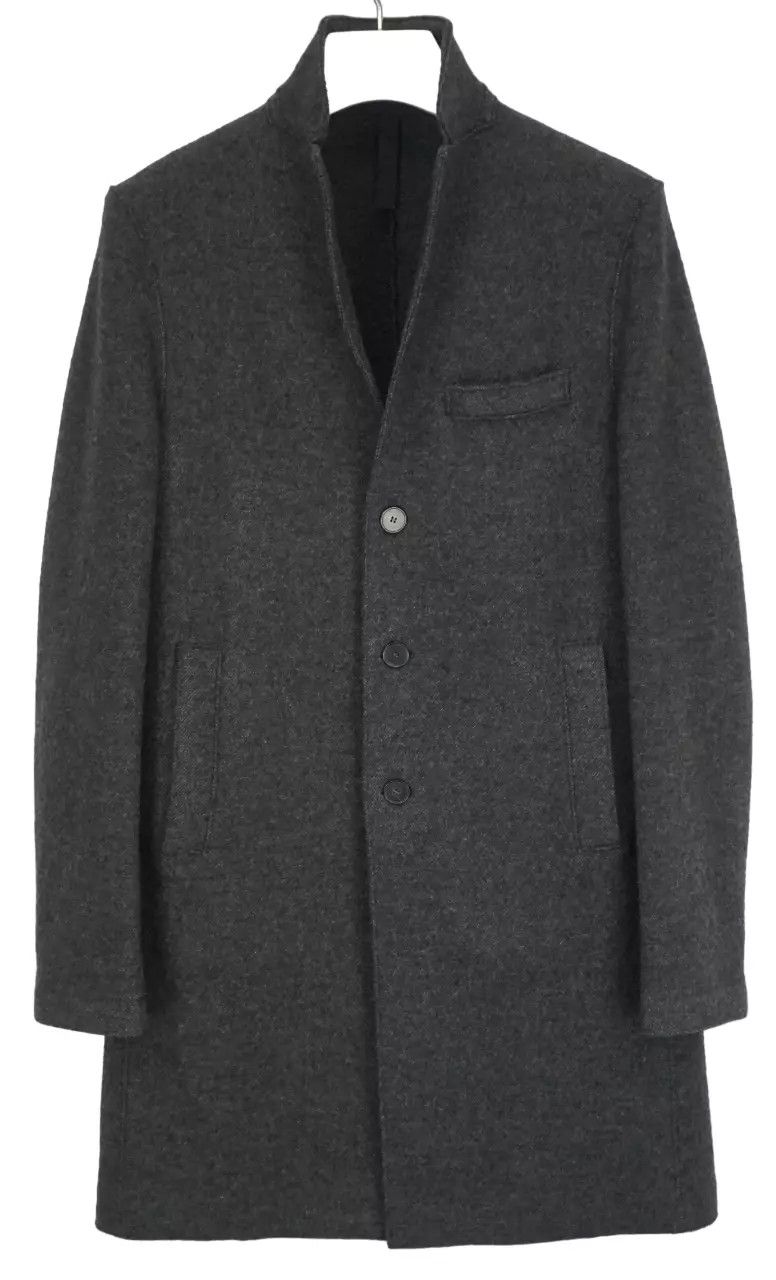 Harris Wharf London HARRIS WHARF LONDON Coat Men's (EU) 48 Button Up Yak Alpaca Size US M / EU 48-50 / 2 - 2 Thumbnail