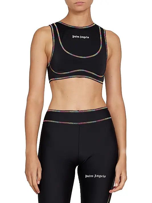 Palm Angels o1y1125 Tank Top in Multicolor Size L / US 10 / IT 46 - 3 Thumbnail