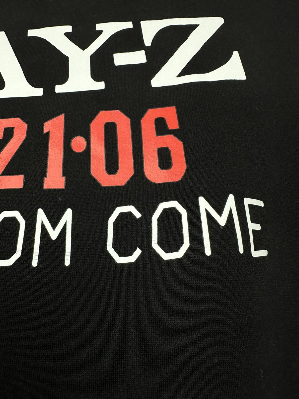 Jay-Z × Rap Tees Jay Z “There is only one” Sweatshirt Men Black L baggy Size US L / EU 52-54 / 3 - 15 Thumbnail