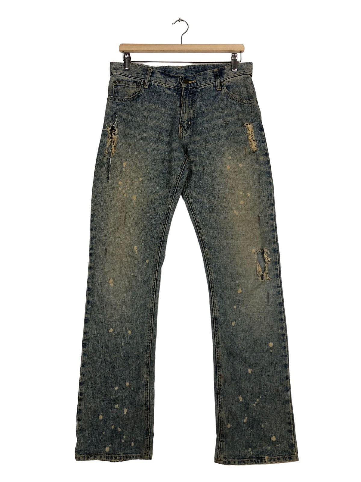 🔥90’s Vintage Distressed Denim Jeans Men’s Melrose Japan
