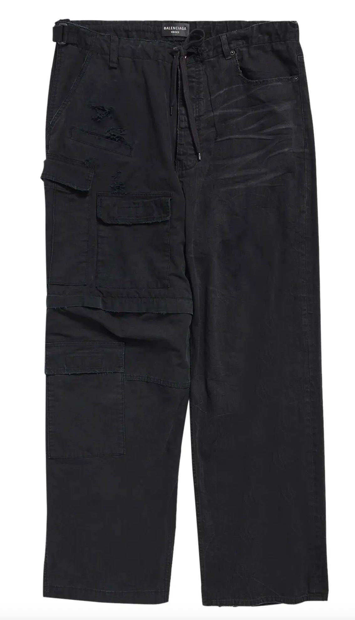 Balenciaga Hybrid Baggy Pants "Black" Size US 34 / EU 50 - 1 Thumbnail