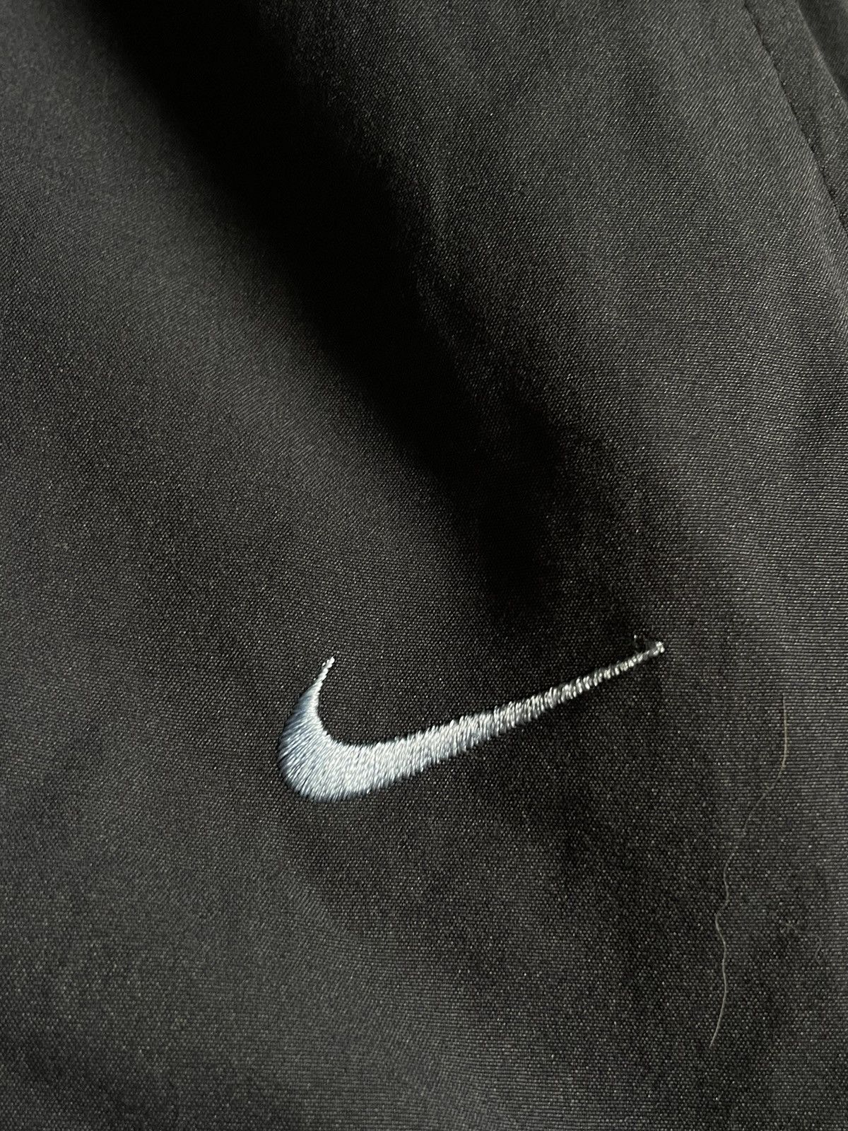 Nike × Vintage Vintage Nike 90’s Blue Swoosh Shorts Y2K Drill RARE Size US 37 - 5 Thumbnail