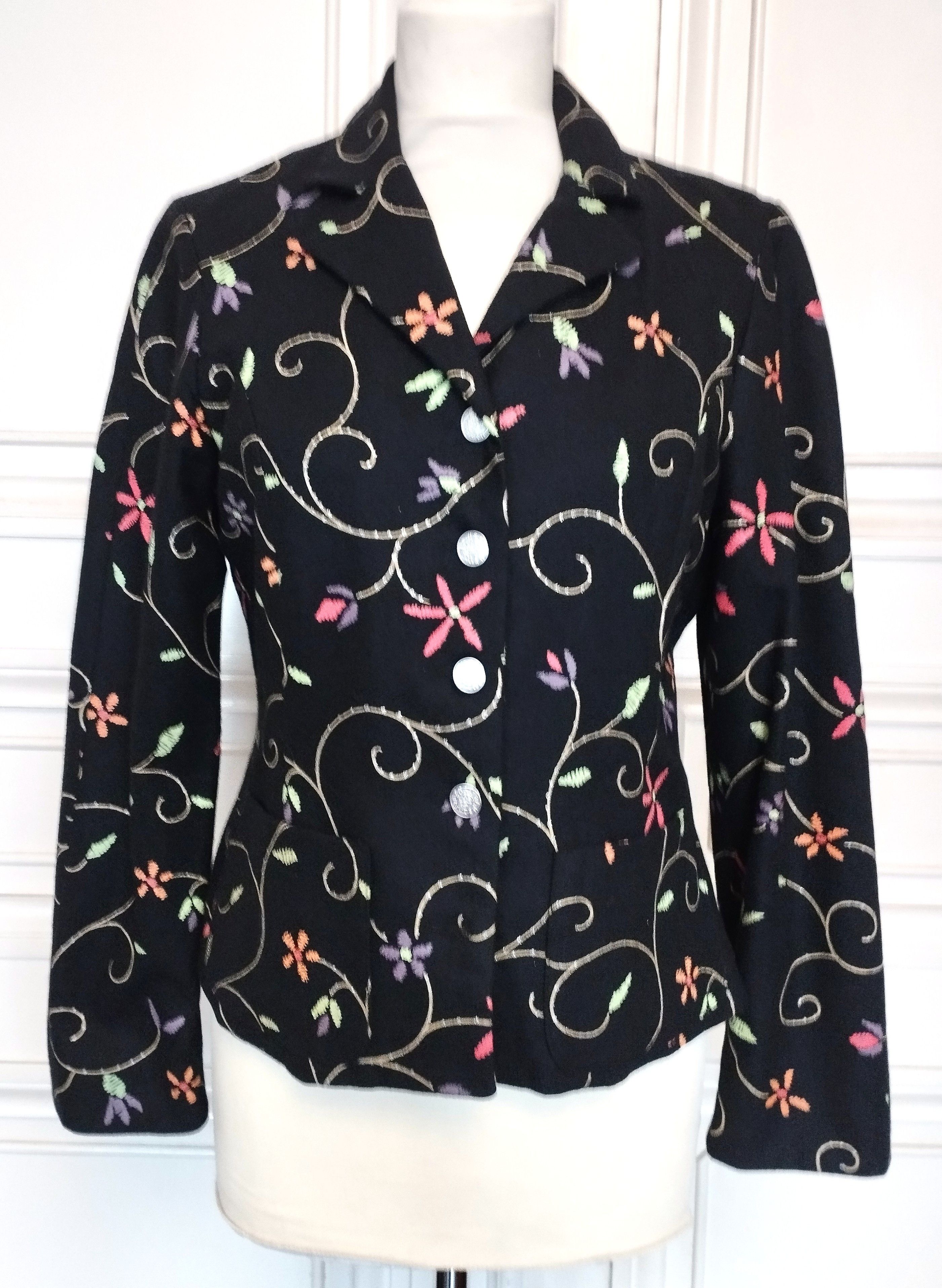 Kenzo Kenzo Veste Brodée Florale TL Size L / US 10 / IT 46 - 9 Thumbnail