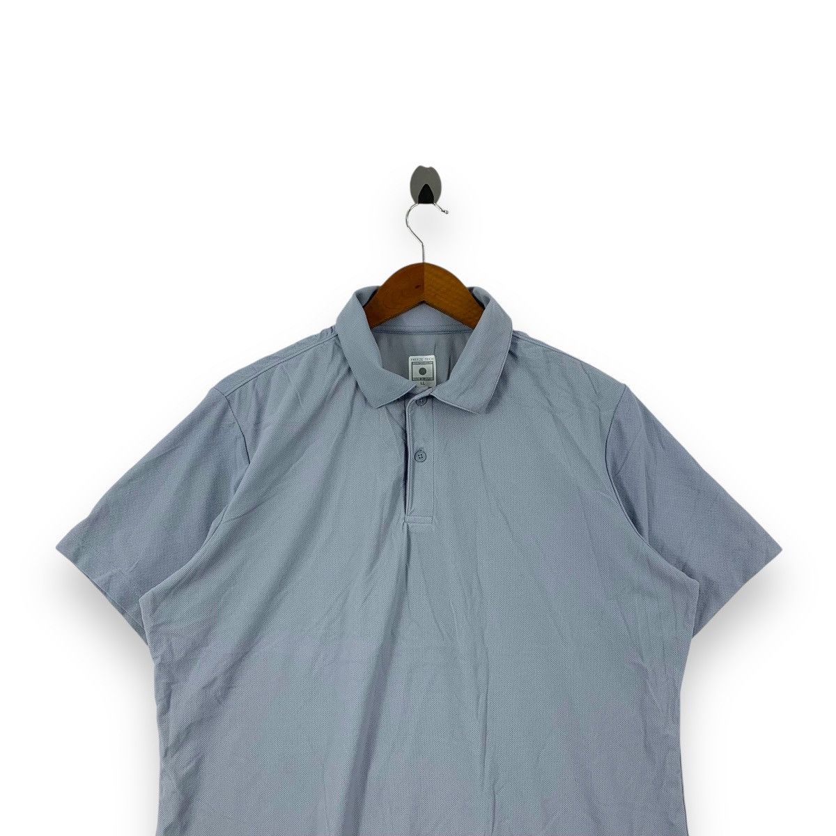 Vintage Vintage JASPO FREEZE TECH Japan Technology Polo Tee Shirt Size US XL / EU 56 / 4 - 2 Thumbnail