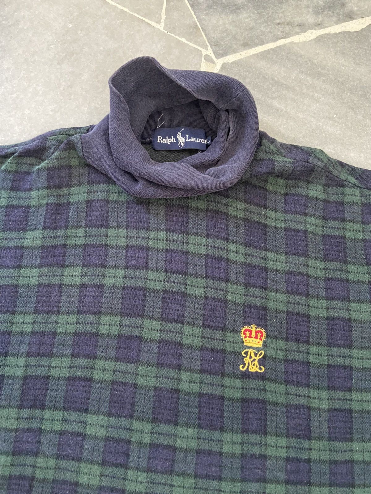 Polo Ralph Lauren × Vintage Vintage Polo Ralph Lauren RL Turtleneck Size US L / EU 52-54 / 3 - 6 Thumbnail