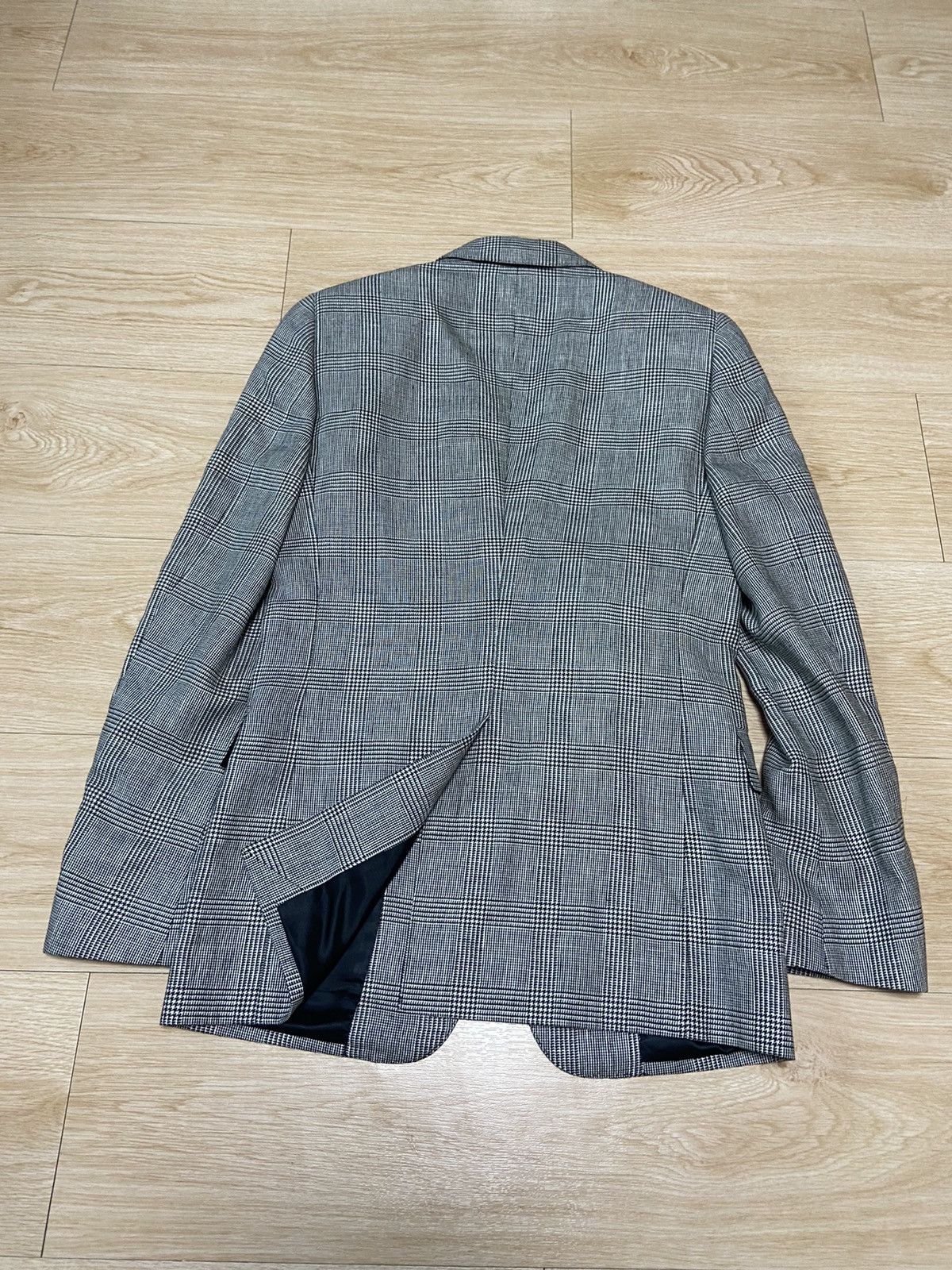 Celine × Hedi Slimane 44 Celine Prince Of Wales houndstooth blazer suit jacket Size US S / EU 44-46 / 1 - 4 Thumbnail