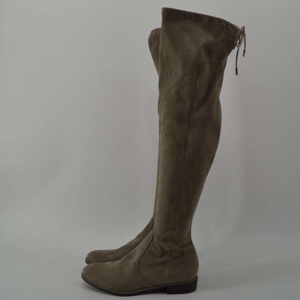 Marc Fisher Marc Fisher Hulie Over the Knee Boots Stretch Preppy Sz 7.5M Size US 7.5 / IT 37.5 - 12 Thumbnail