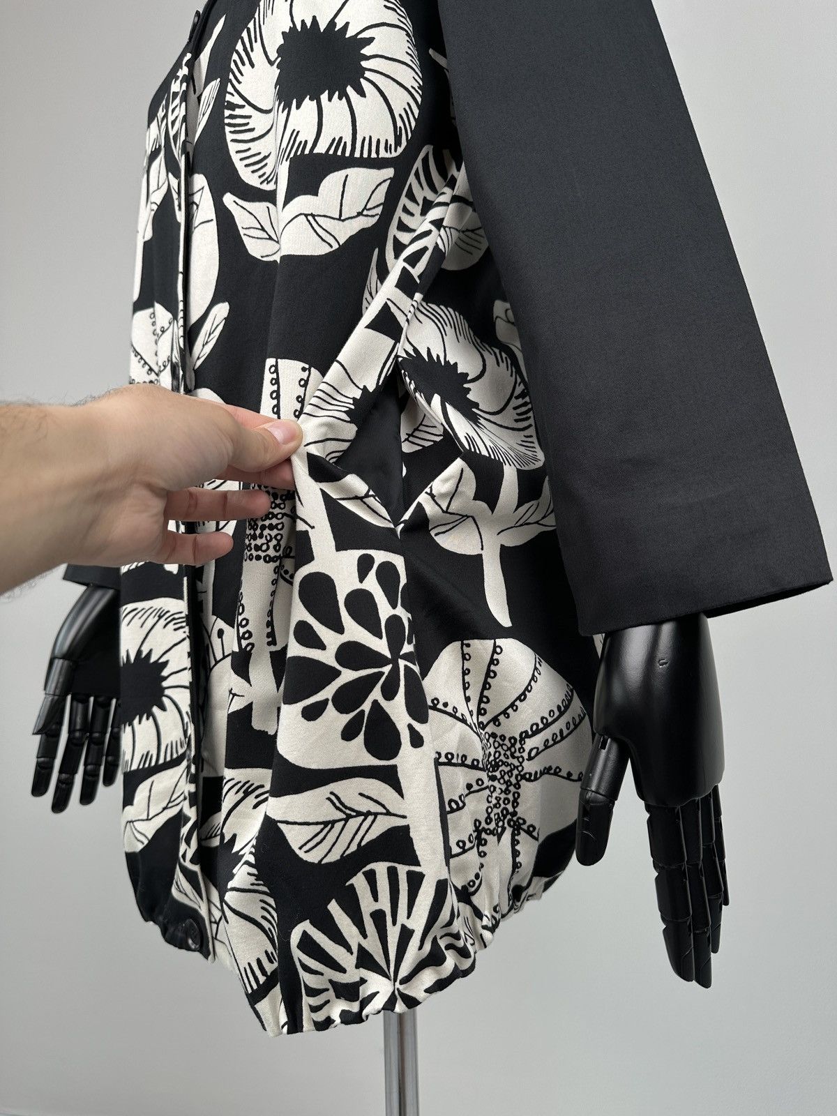 Marimekko MARIMEKKO Evinka Floral Print Light Jacket size 36 Size XS / US 0-2 / IT 36-38 - 11 Thumbnail