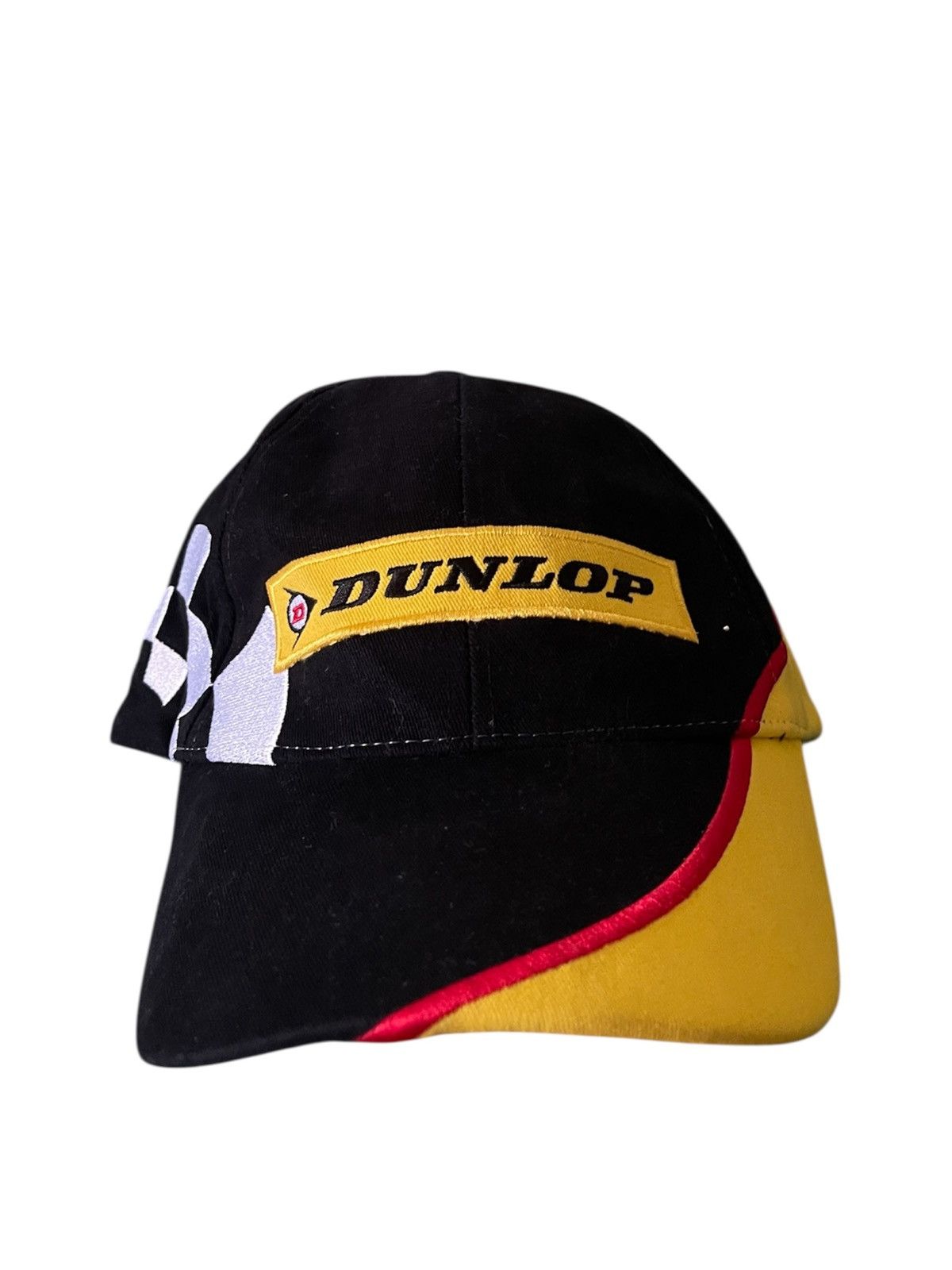 Dunlop Vintage Dunlop Racing Motorsport Cap Size ONE SIZE - 1 Thumbnail
