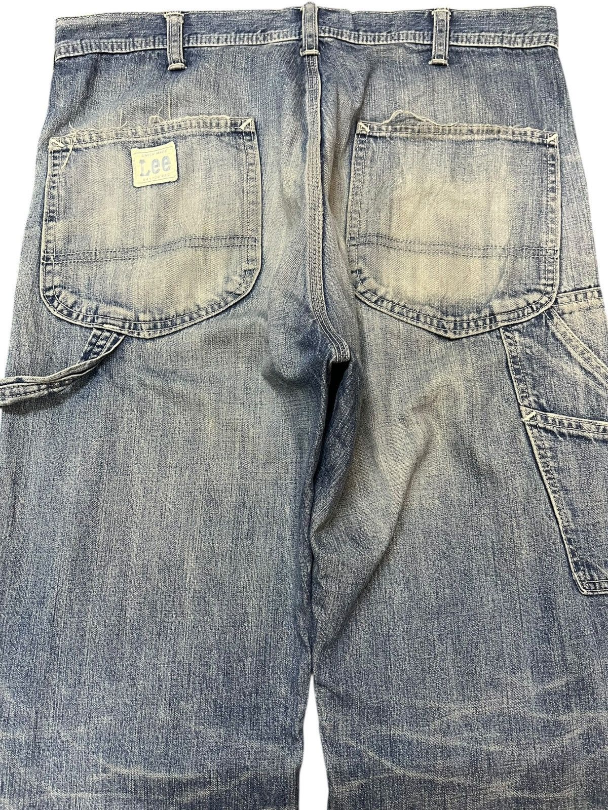 Lee Vintage Lee Union Made Carpenter Baggy Denim Size US 33 - 6 Thumbnail
