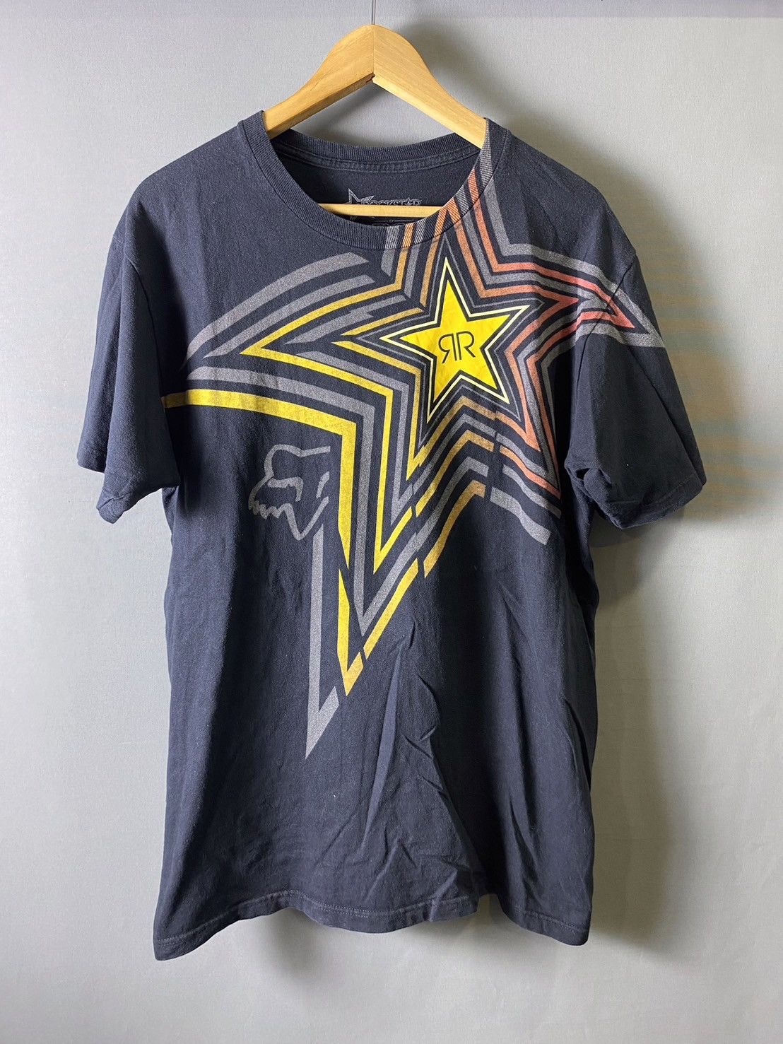 Fox Racing Crazy Y2K Rockstar Energy x Fox Racing Graphic Tee Size US L / EU 52-54 / 3 - 1 Thumbnail