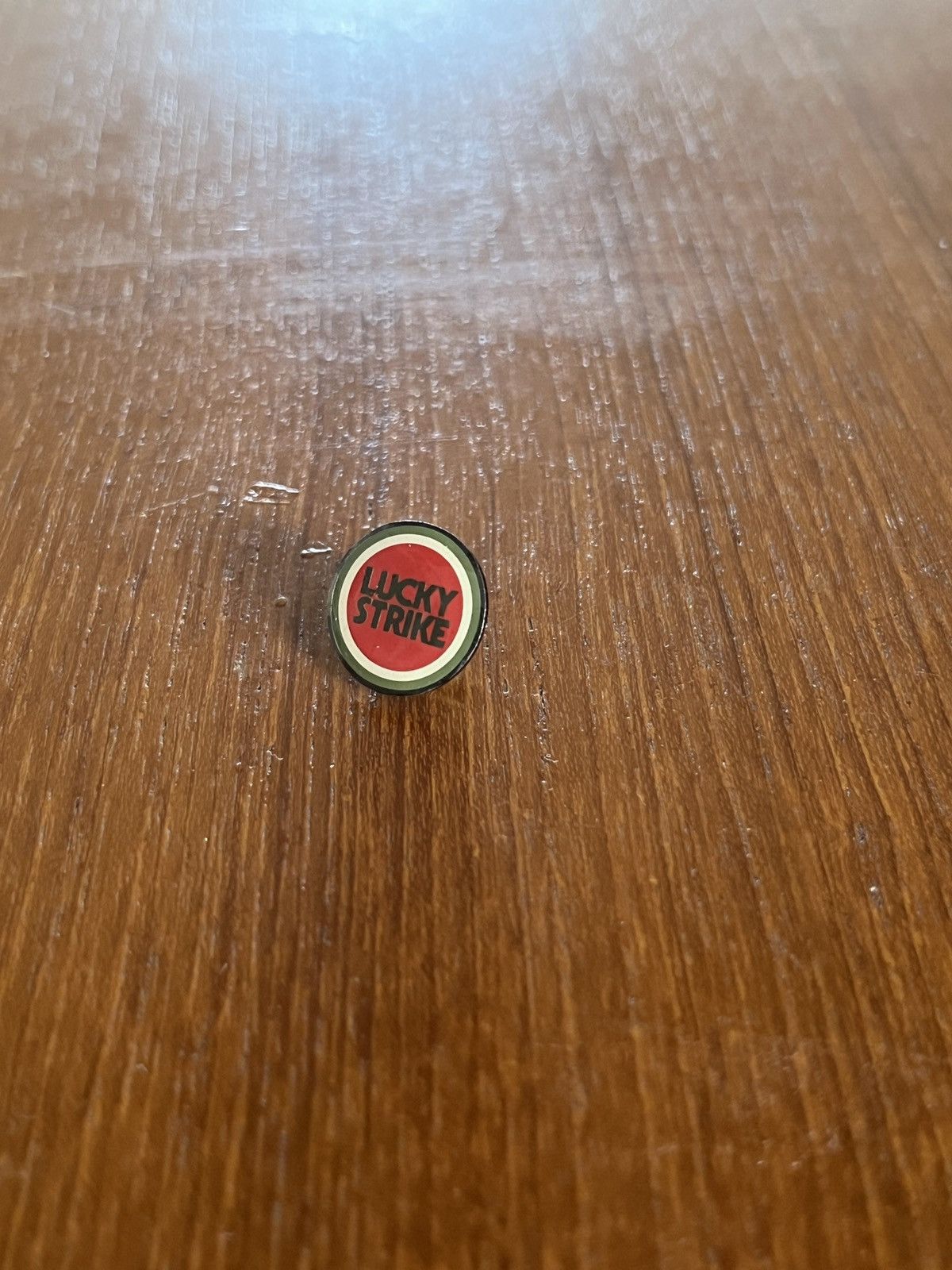 Vintage Lucky Strike logo vintage pin Size ONE SIZE - 3 Thumbnail