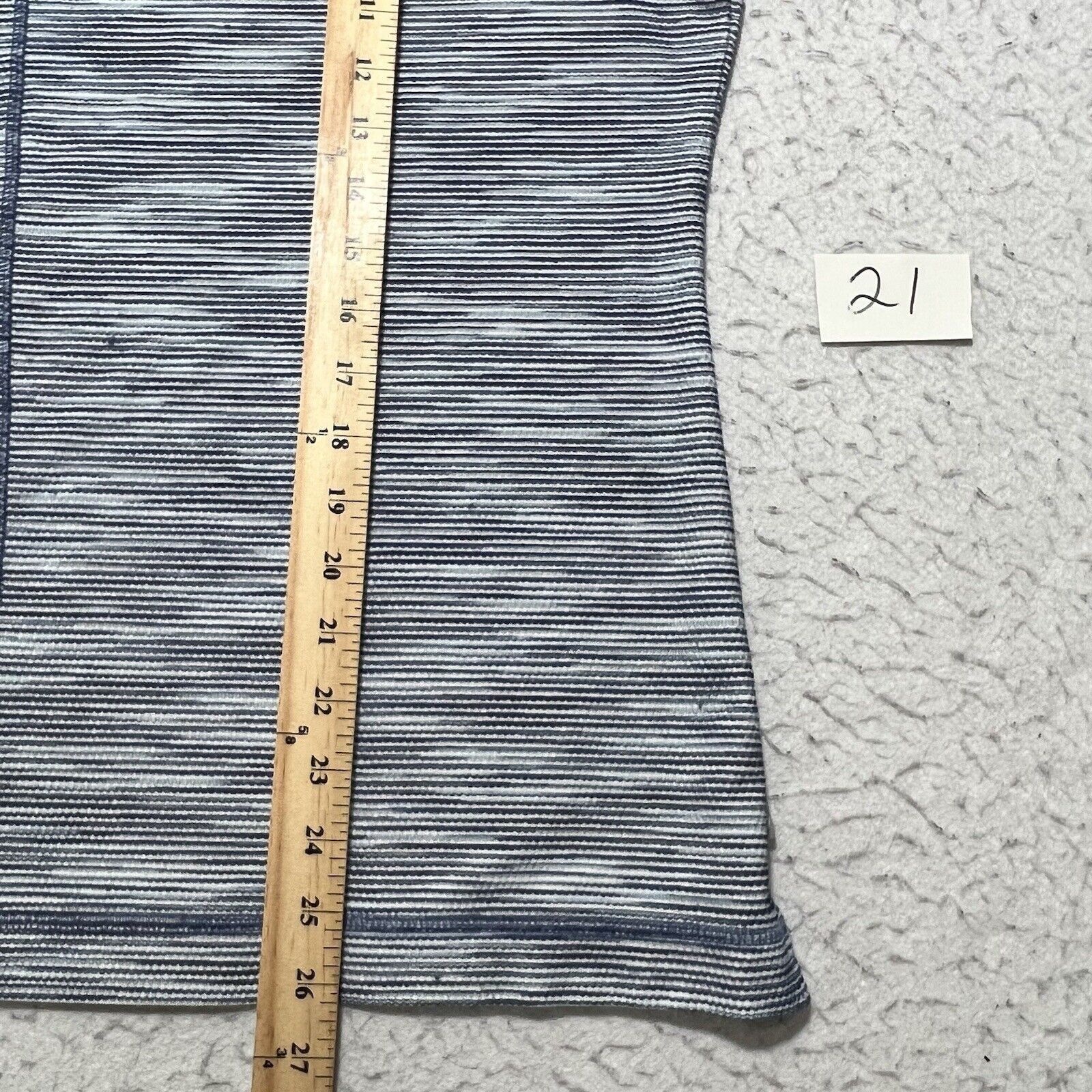 Other Talbots Tie Neck 3/4 Sleeve Pullover Blue Twist Sweater Top Size XL / US 12-14 / IT 48-50 - 9 Thumbnail