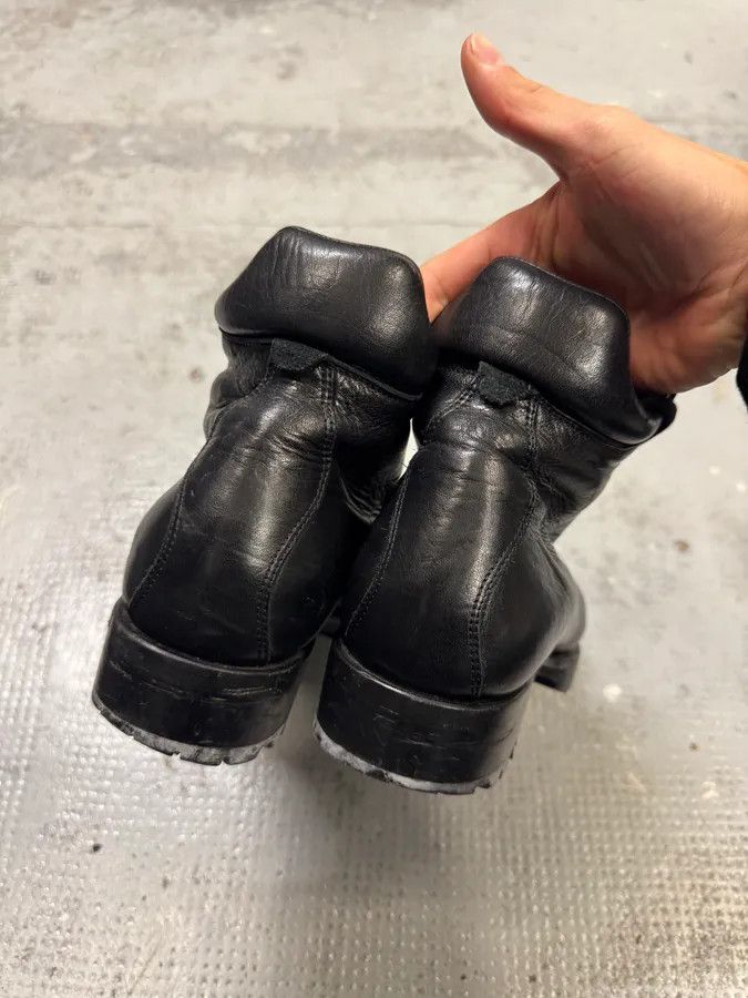 Dsquared2 Dsquared2 Hiking Boots Black Leather Boots Size US 8.5 / EU 41-42 - 6 Thumbnail