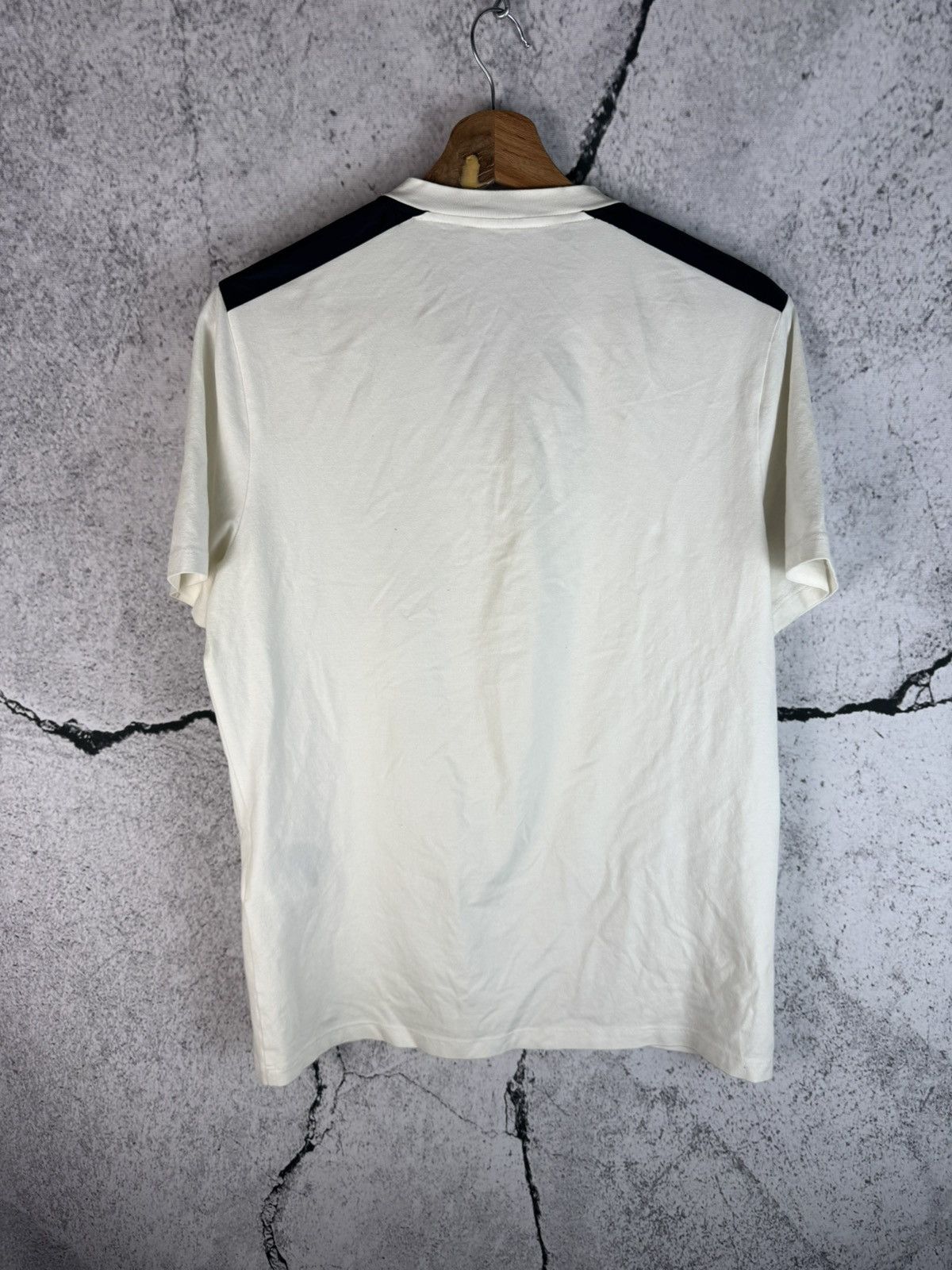 Prada Prada 2018 Nylon Pocket Red tab Logo T Shirt White Size US S / EU 44-46 / 1 - 2 Thumbnail