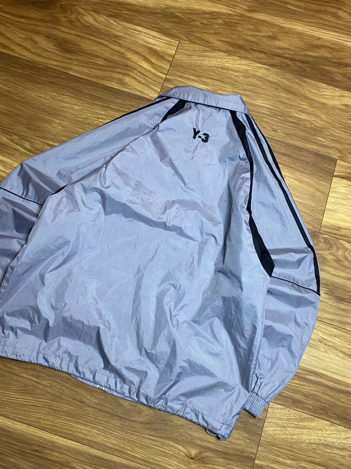 Yohji Yamamoto Vinatage Y-3 Adidas Nylon Track Jacket Y2 Japanese Style Size US M / EU 48-50 / 2 - 7 Thumbnail