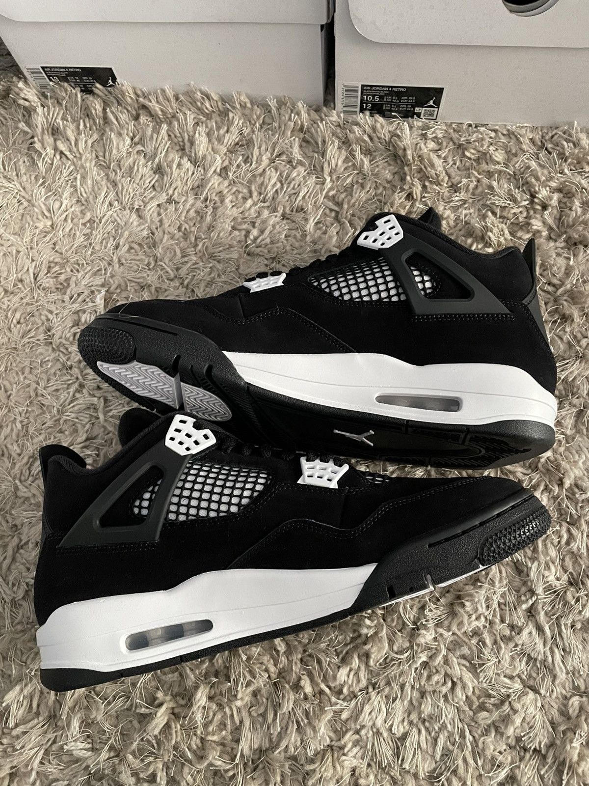 Jordan Brand Jordan 4 White Thunder Size US 11 / EU 44 - 3 Thumbnail