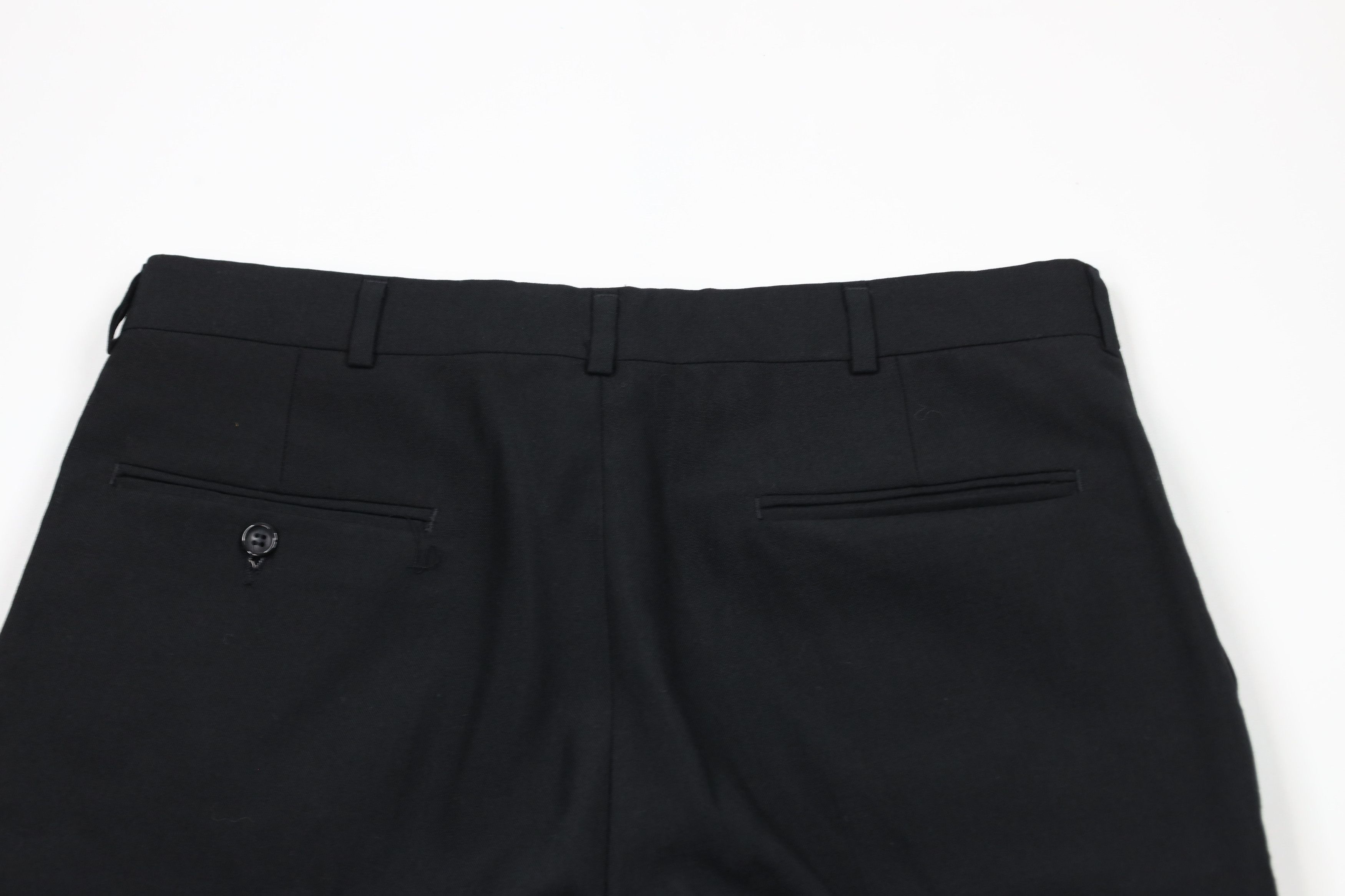 Vintage Vintage 90s Streetwear Wide Leg Chino Pants Black USA Size US 32 / EU 48 - 11 Thumbnail