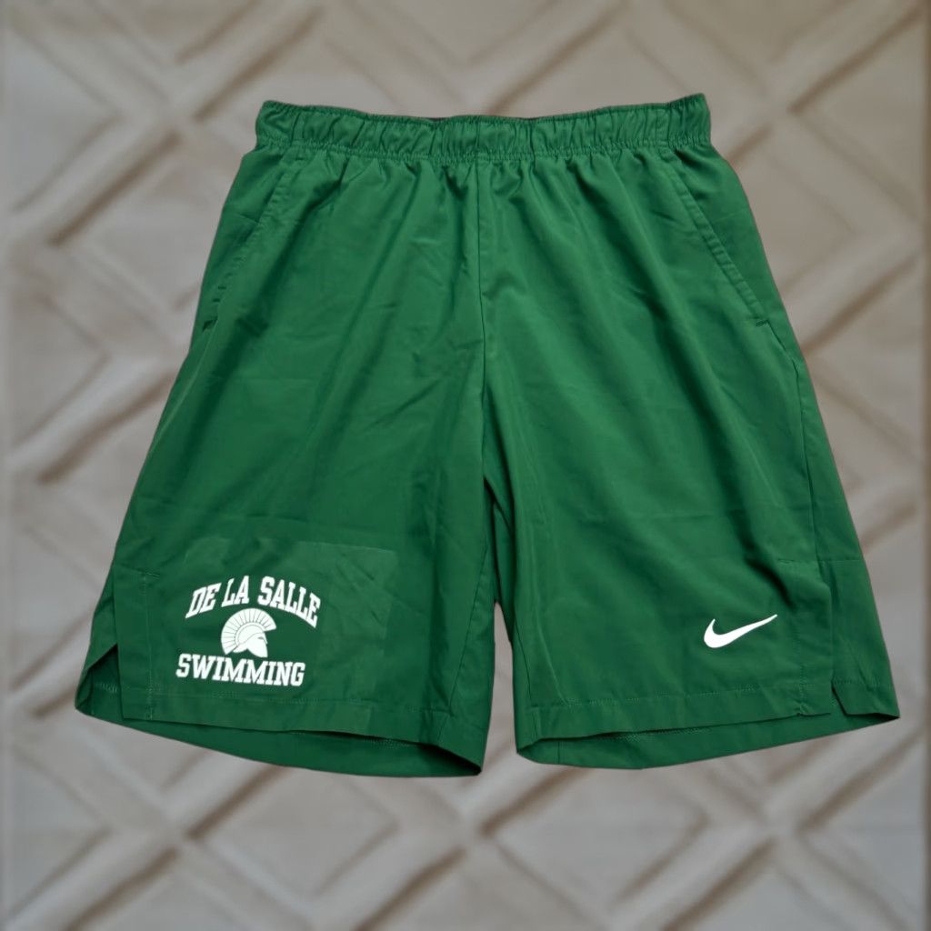 Nike Nike Dri-Fit De La Salle Short Mens Small Green Athletic Shorts Size US 28 / EU 44 - 1 Thumbnail
