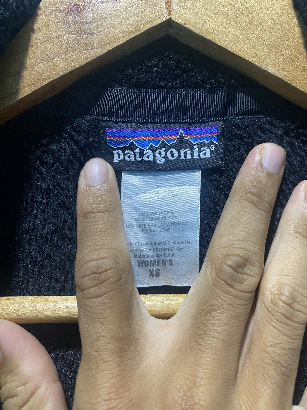 Patagonia Patagonia Polartec Thermal Black Fleece Jacket Women’s Size XS / US 0-2 / IT 36-38 - 7 Thumbnail