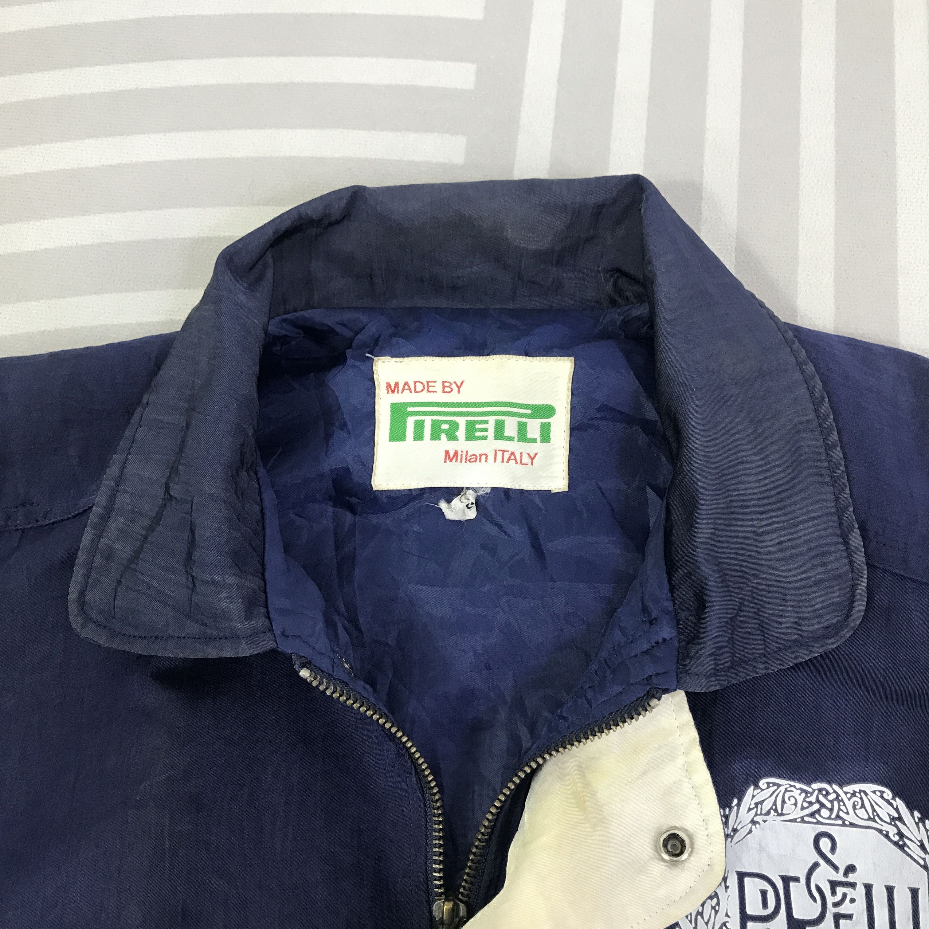 Pirelli Vintage Pirelli Bomber Jacket K85B2 Size US M / EU 48-50 / 2 - 5 Thumbnail