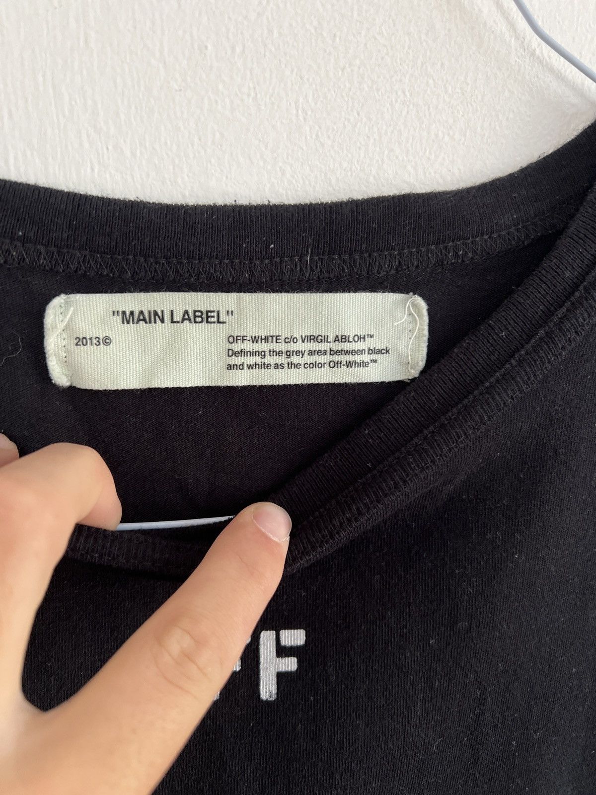 Off-White Off white spray paint Long sleeve TEE Size US M / EU 48-50 / 2 - 6 Thumbnail