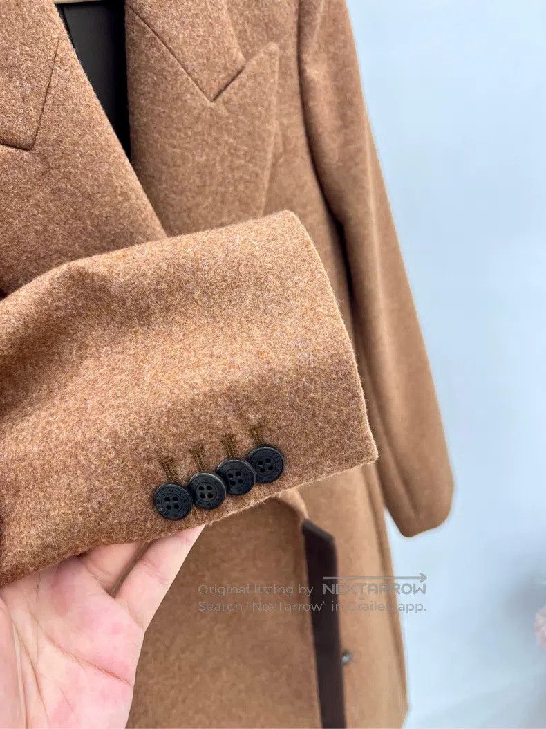 Hermes Hermes Coat, 100% Pure Wool Fabric Size XXS / US 00 / IT 34 - 5 Thumbnail