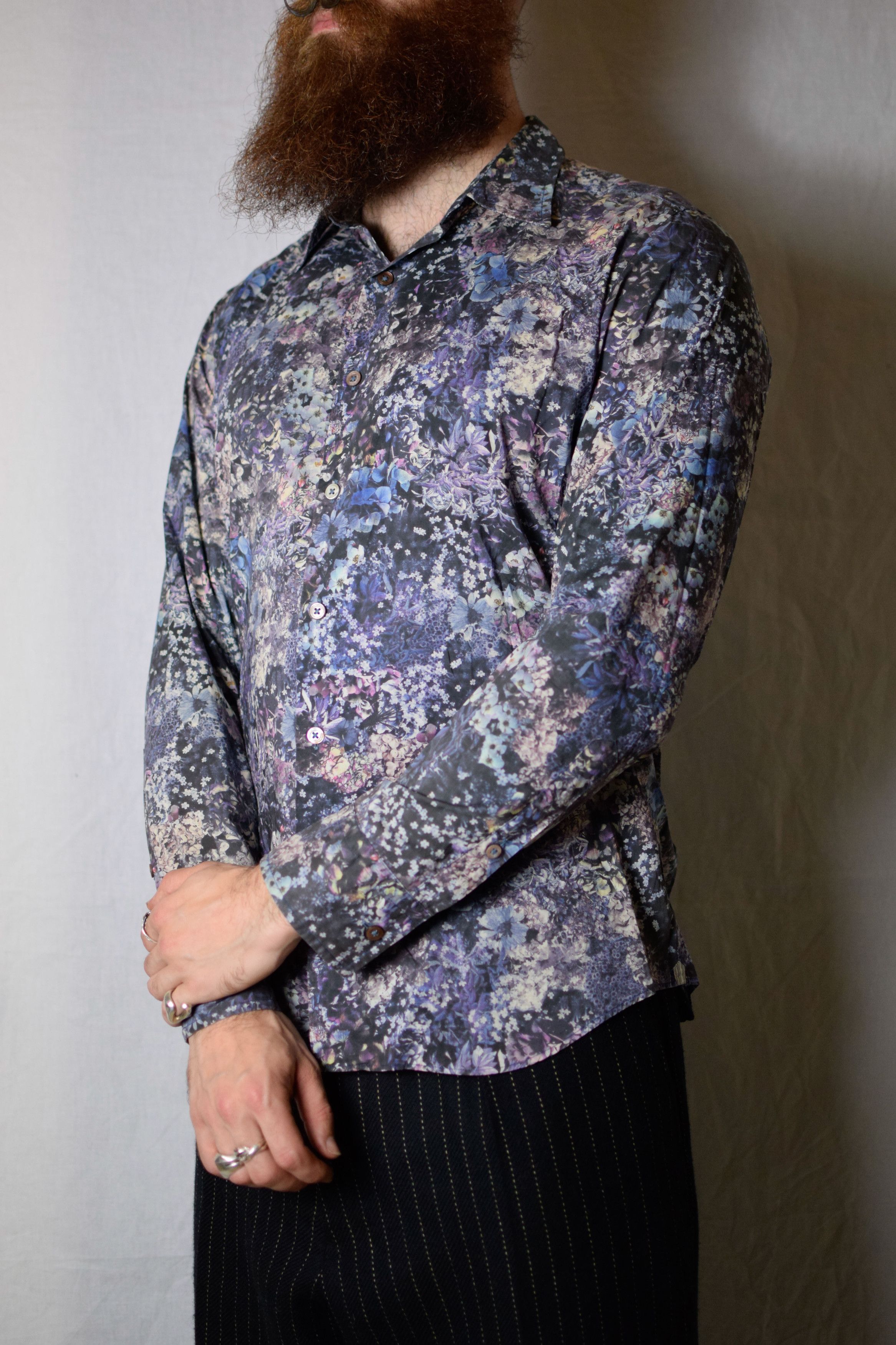 Paul Smith Paul Smith Floral Shirt - PC-OS-53313 Size US L / EU 52-54 / 3 - 1 Thumbnail