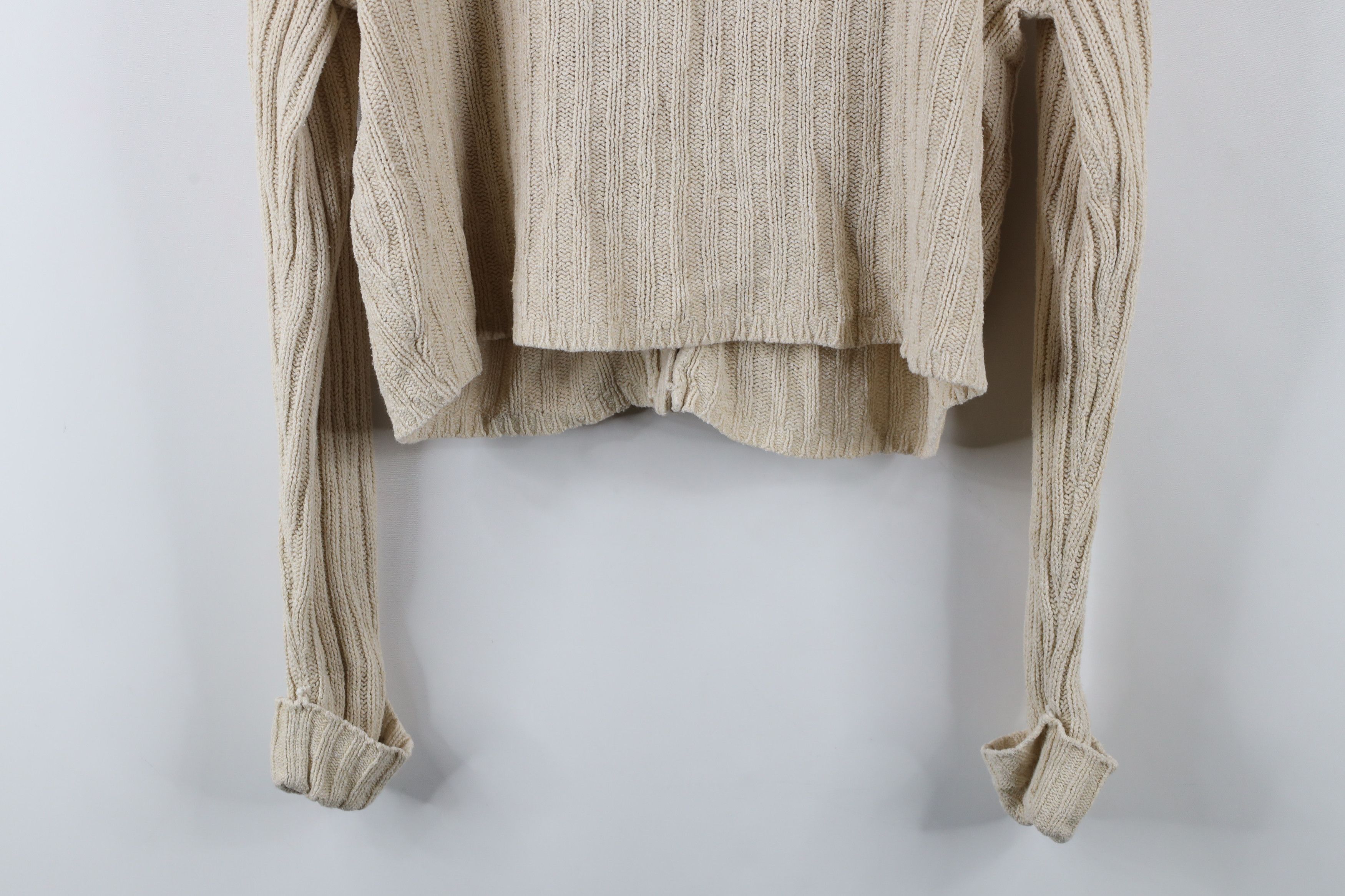 Vintage Vintage 90s Y2K Silk Blend Marled Knit Cardigan Sweater Size M / US 6-8 / IT 42-44 - 8 Thumbnail