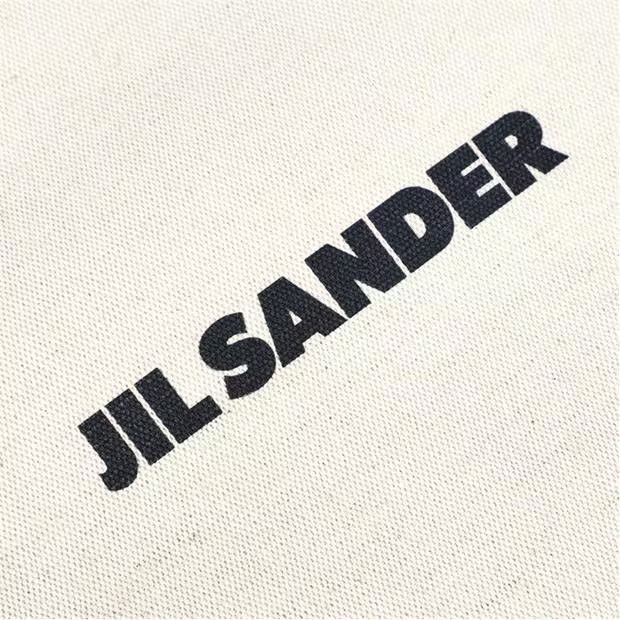 Jil Sander o1g2r1mq1024 Size: OS / Flat Shopper Tote Bag in Natural Size ONE SIZE - 5 Thumbnail
