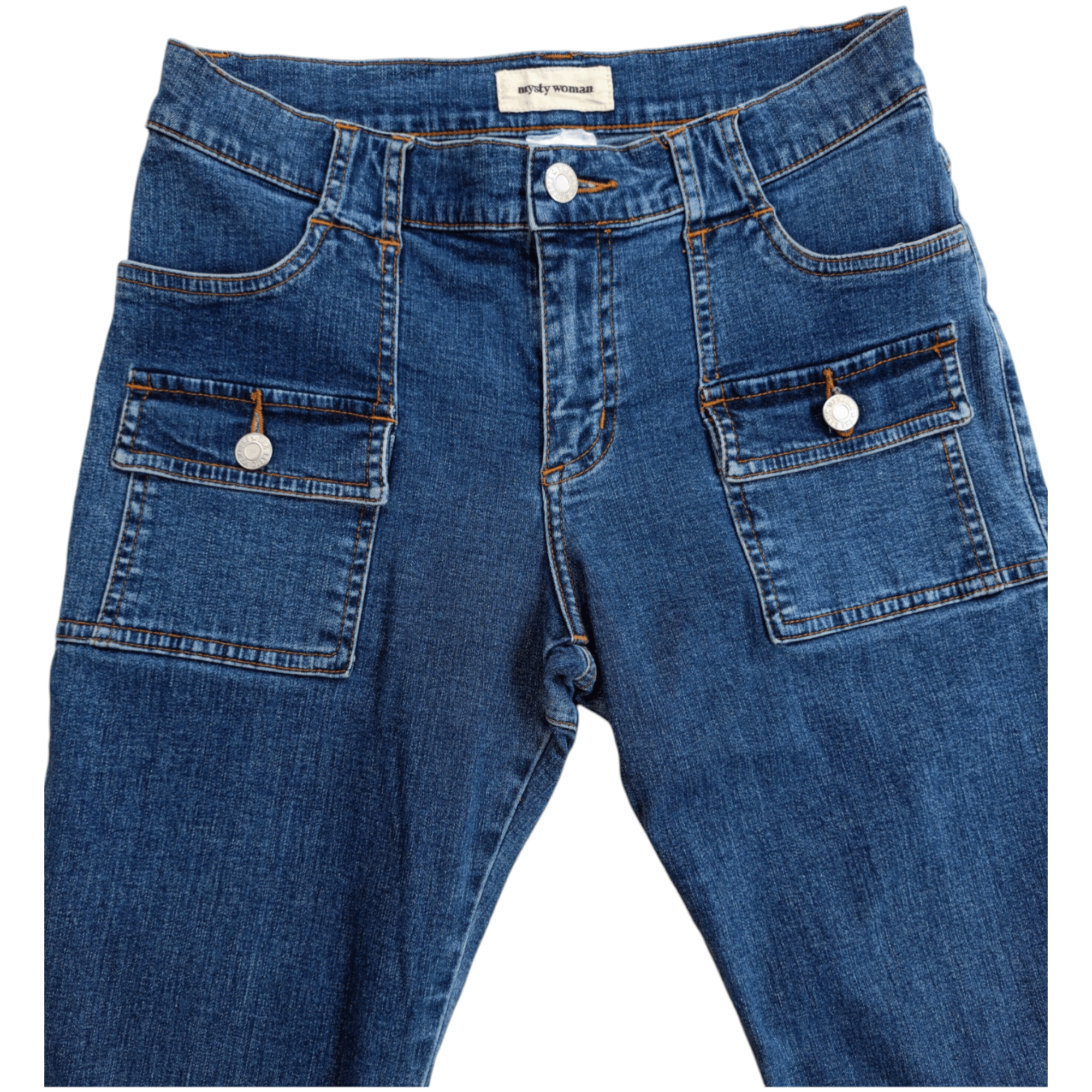 Japanese Brand × Vintage Mysty Women Japanese Brand Classic Bush Pant Jeans Vintage Size 27" / US 4 / IT 40 - 2 Thumbnail