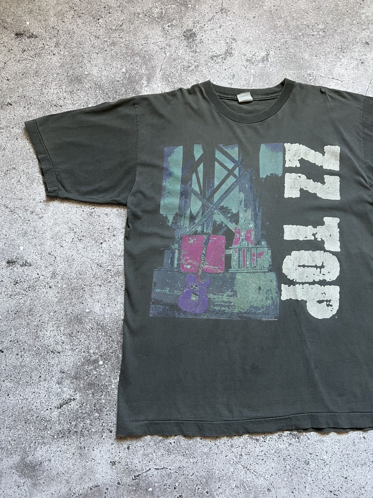 Band Tees × Vintage Vintage 90s ZZ Top Antenna Single Stich Rock Band T-shirt Size US XL / EU 56 / 4 - 2 Thumbnail