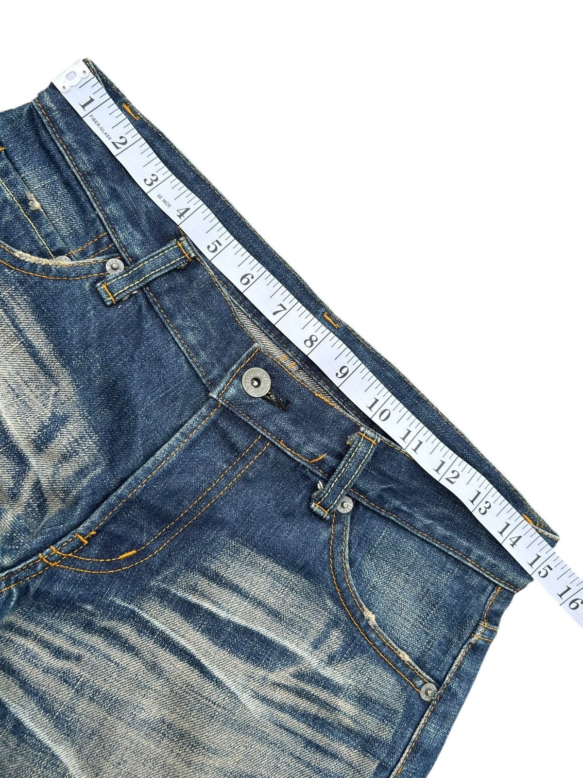 Kapital Flare Vintage Japanese Brand Selvedge Stunning Denim Jeans Size US 30 / EU 46 - 12 Thumbnail