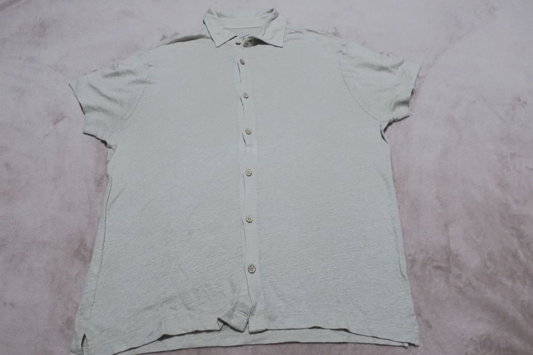 Alex Crane Men's Linen Button Shirt Size US S / EU 44-46 / 1 - 5 Thumbnail