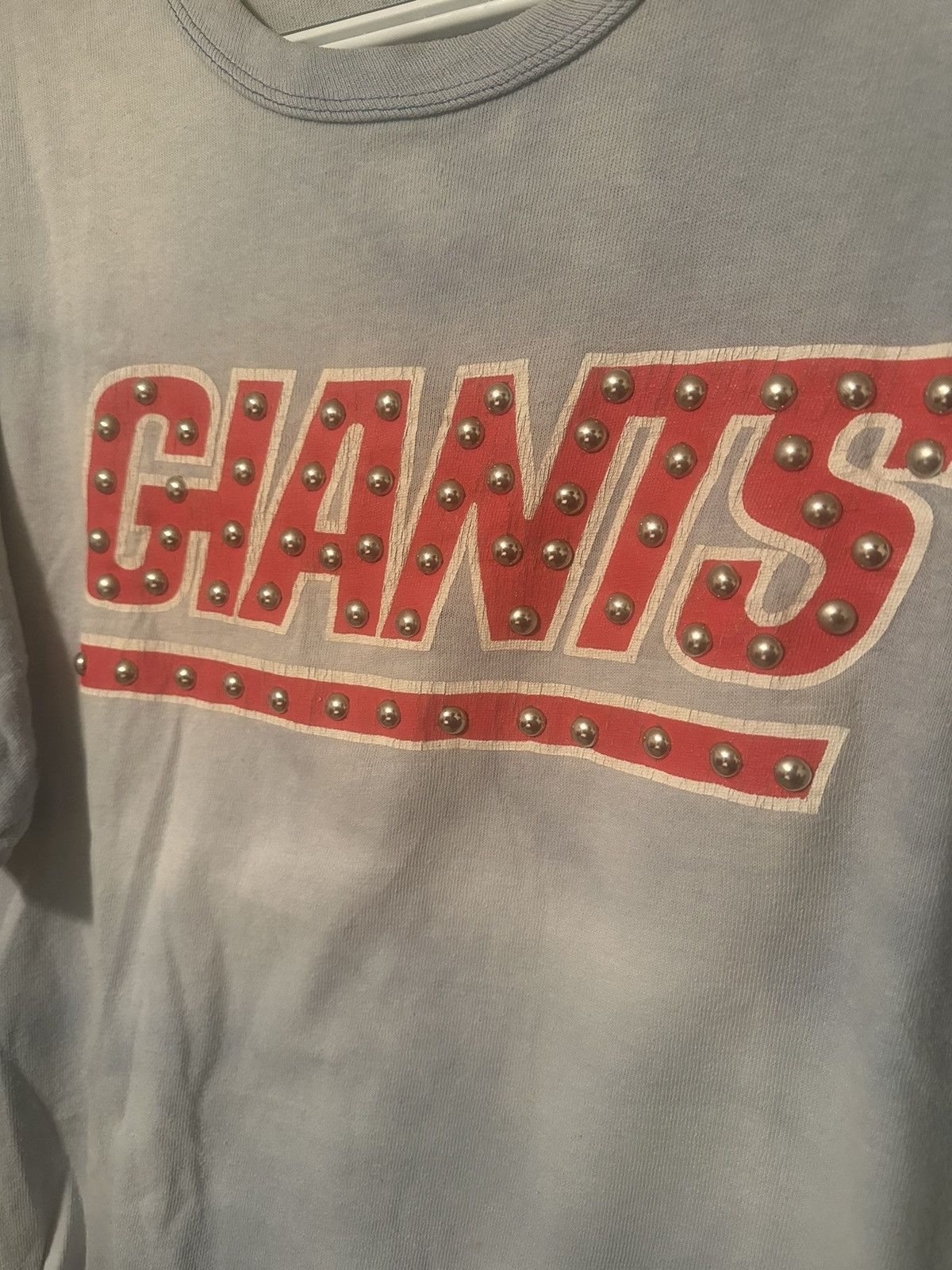 NFL Vintage Starter Studded NY Giants T-Shirt Size US M / EU 48-50 / 2 - 2 Thumbnail