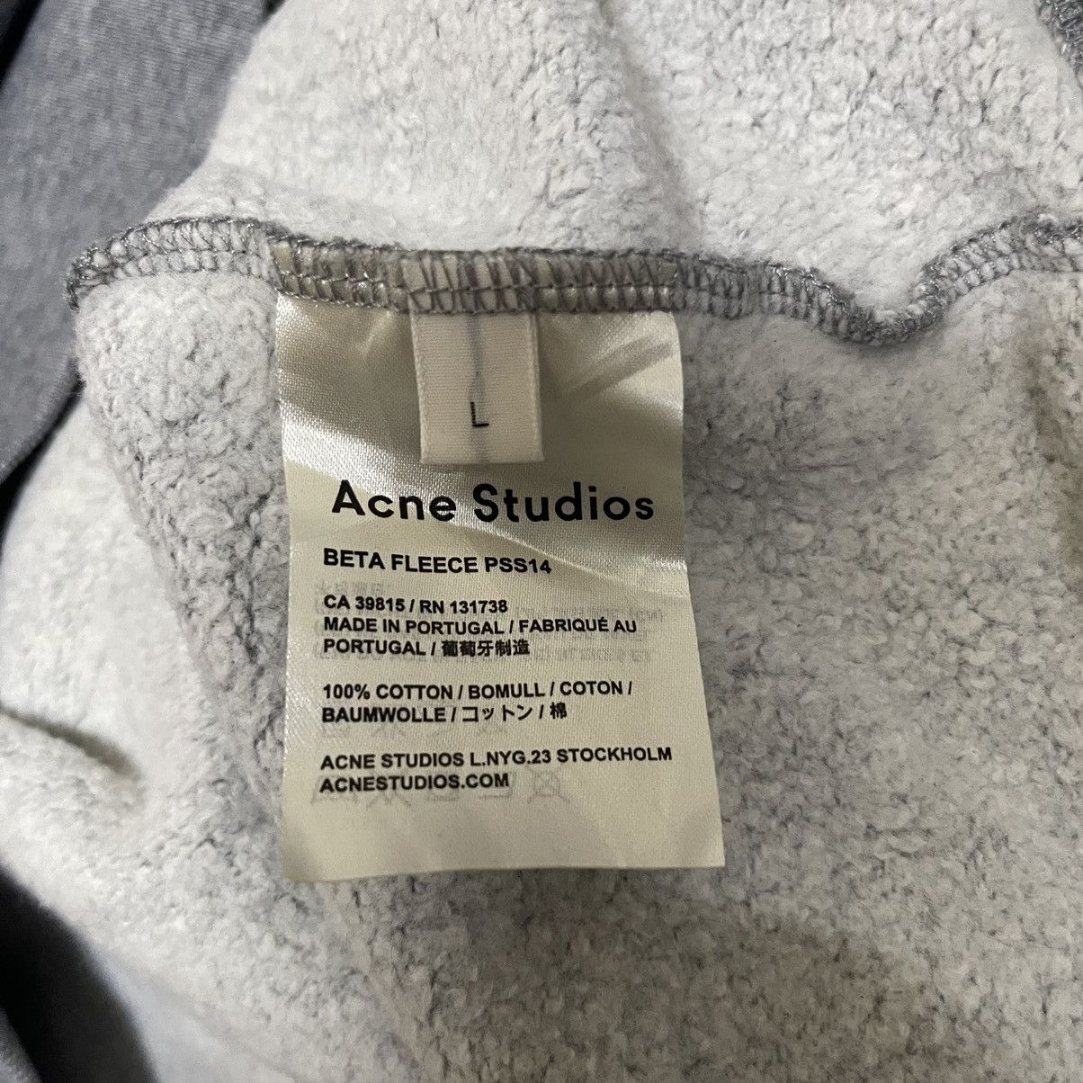 Acne Studios SS14 ACNE STUDIOS BIG LOGO CREWNECK SWEATSHIRT Size US XL / EU 56 / 4 - 11 Thumbnail