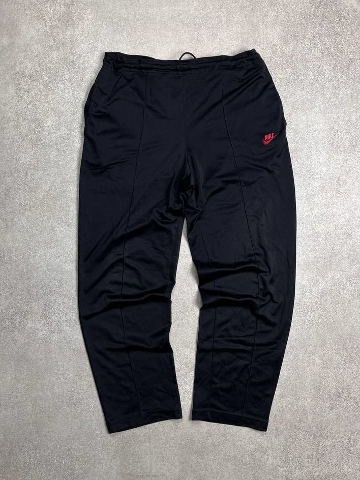 Nike × Vintage Vintage Nike Swoosh Baggy Trackpants Y2K L Size US 34 / EU 50 - 1 Thumbnail