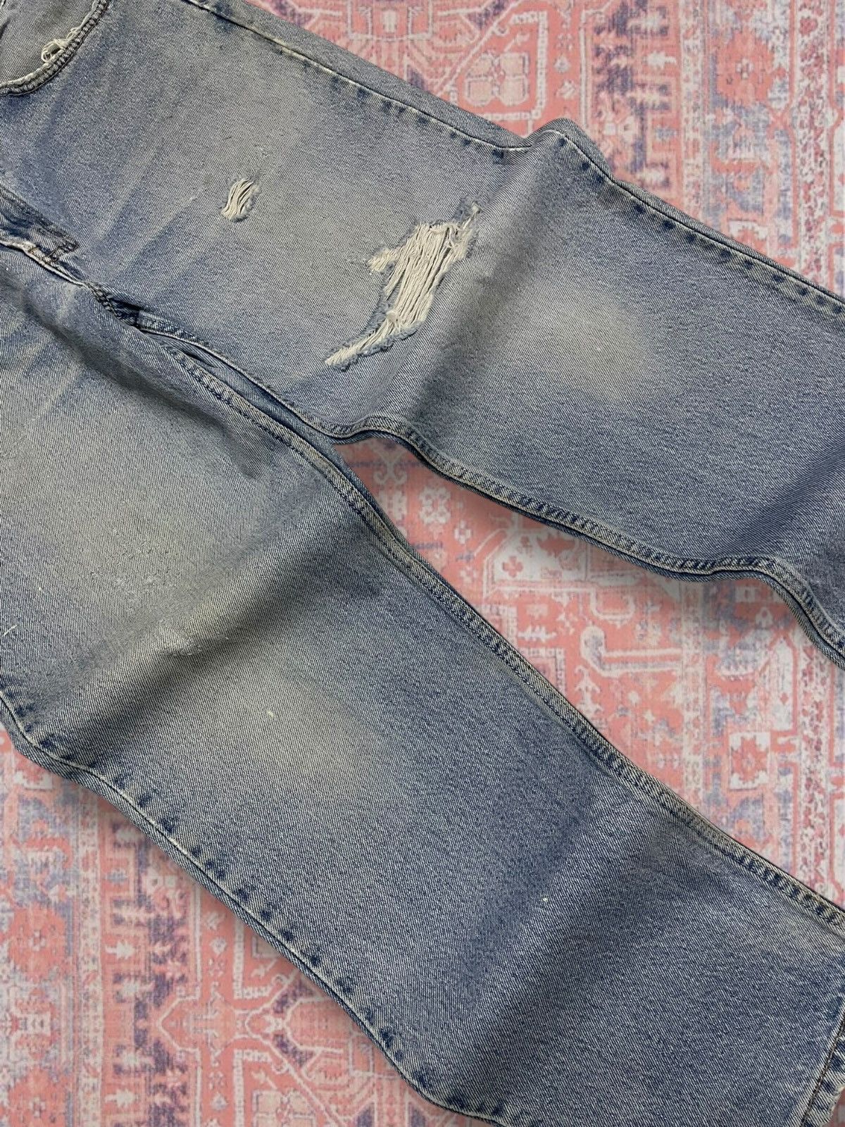 Levi's Vintage Clothing Vintage 1990s Designer Levis Strauss & Co 550 Distressed Size US 32 / EU 48 - 6 Thumbnail