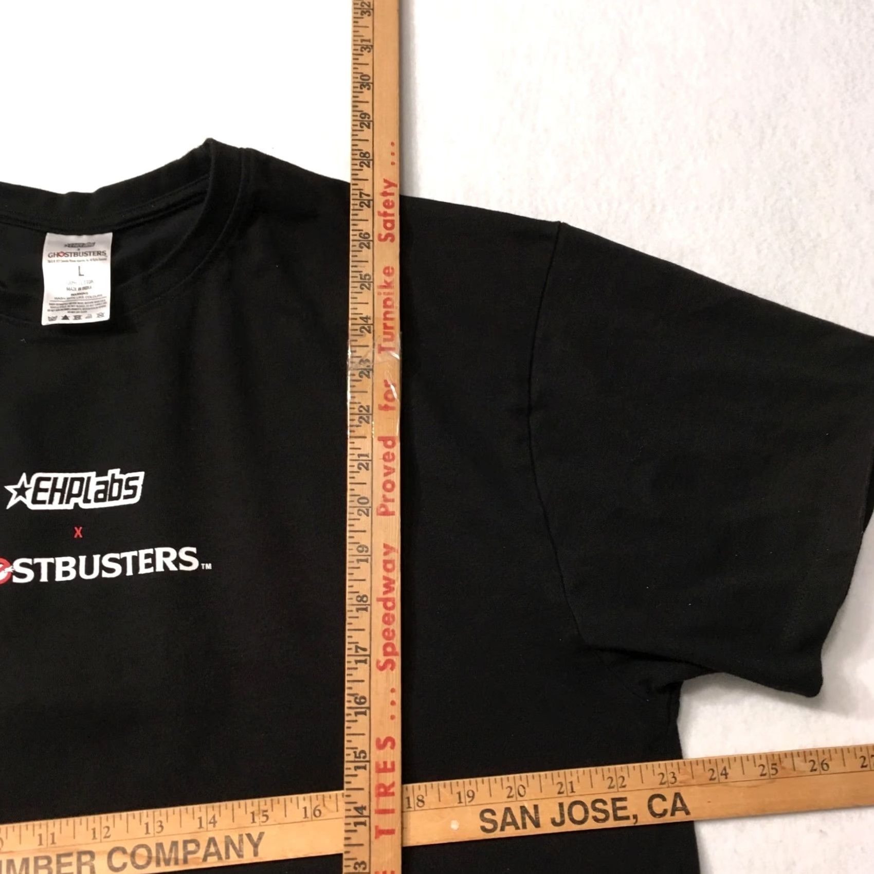 Vintage VINTAGE Ghostbusters Men's Oversized Heavyweight T Shirt Black Large Size US L / EU 52-54 / 3 - 6 Thumbnail