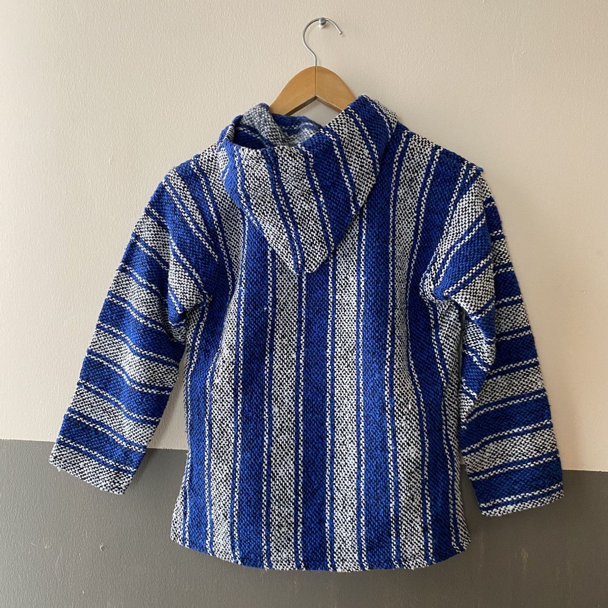 Vintage Blue and White Striped Baja Hoodie Size US S / EU 44-46 / 1 - 9 Thumbnail