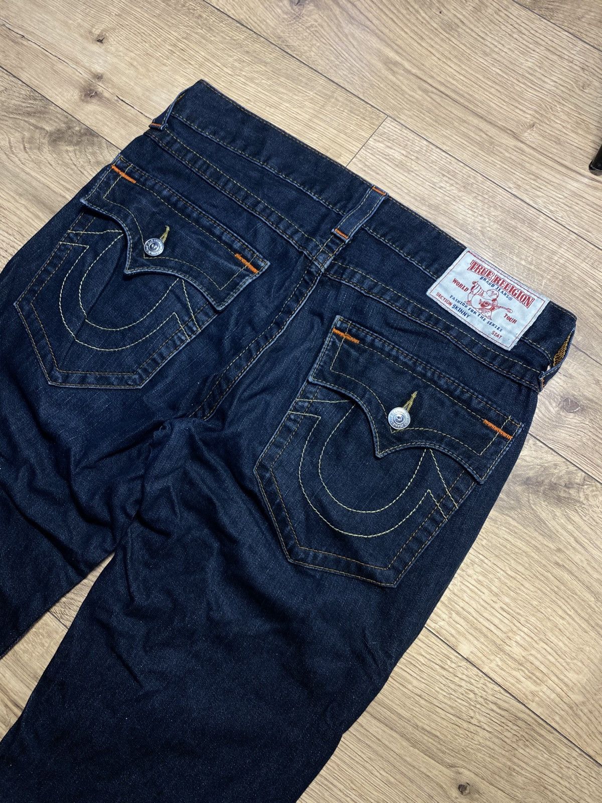 True Religion True Religion Geno Big T Relaxed Slim Jeans Men's Size 33 Size US 33 - 3 Thumbnail