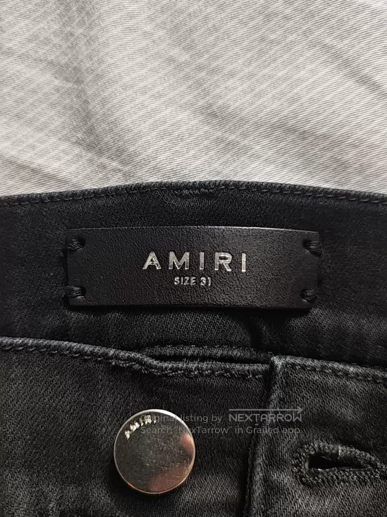 Amiri Amiri Denim Jeans Size US 31 - 3 Thumbnail