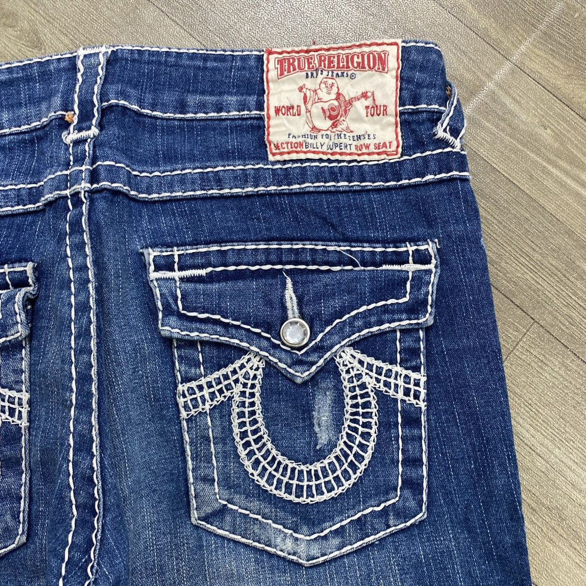 True Religion 2000s True Relligion Billy Super T Lgb Style Flared Jeans Size US 29 - 5 Thumbnail