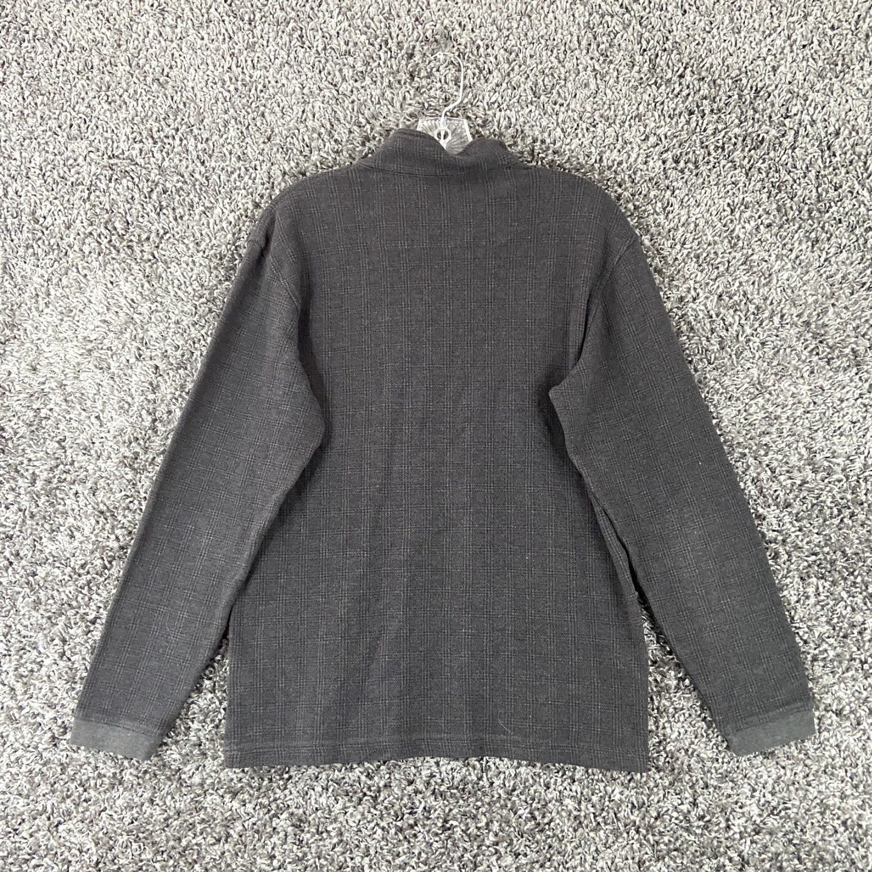 Haggar VINTAGE Haggar Men Quarter Zip Pullover Sweatshirt Sweatshirt Gray S Long Sleeve Mens Small Crewneck? Size US S / EU 44-46 / 1 - 8 Thumbnail